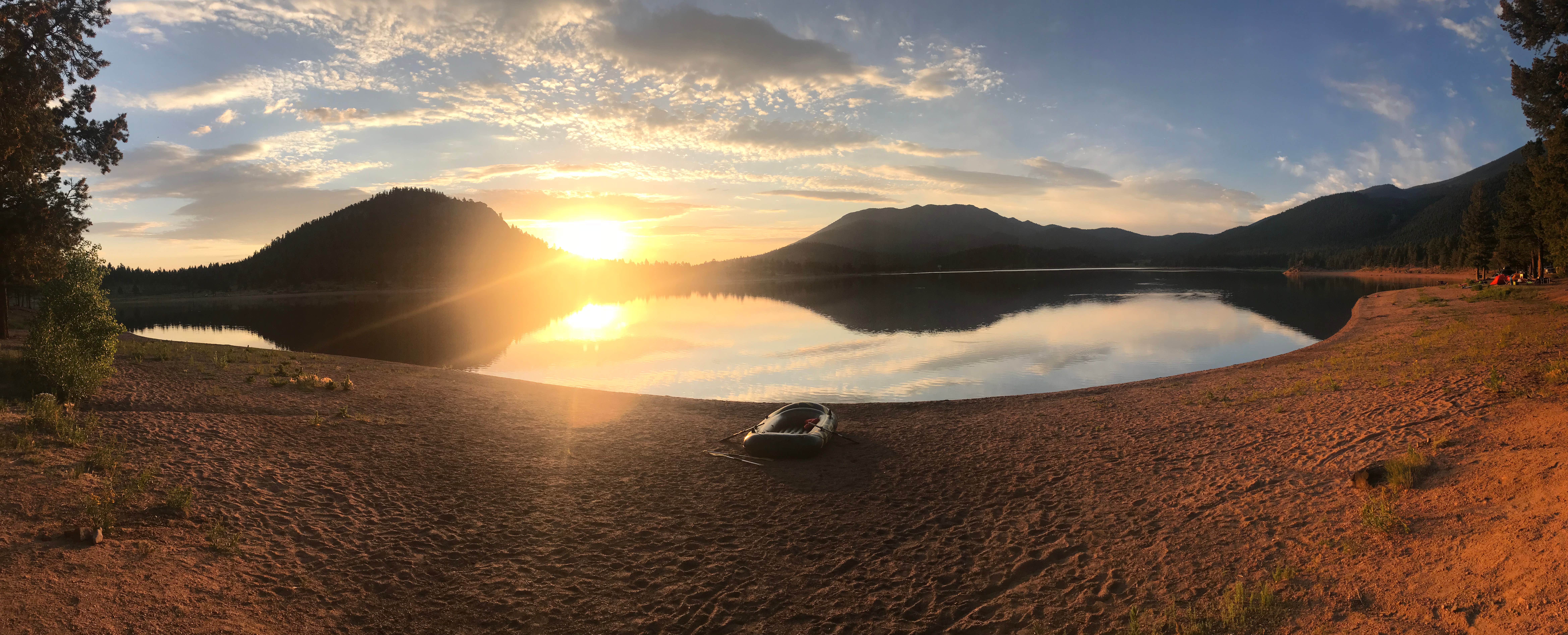 Camper-submitted photo at Castle Mountain Recreation Area at Wellington Lake near Fairplay, CO