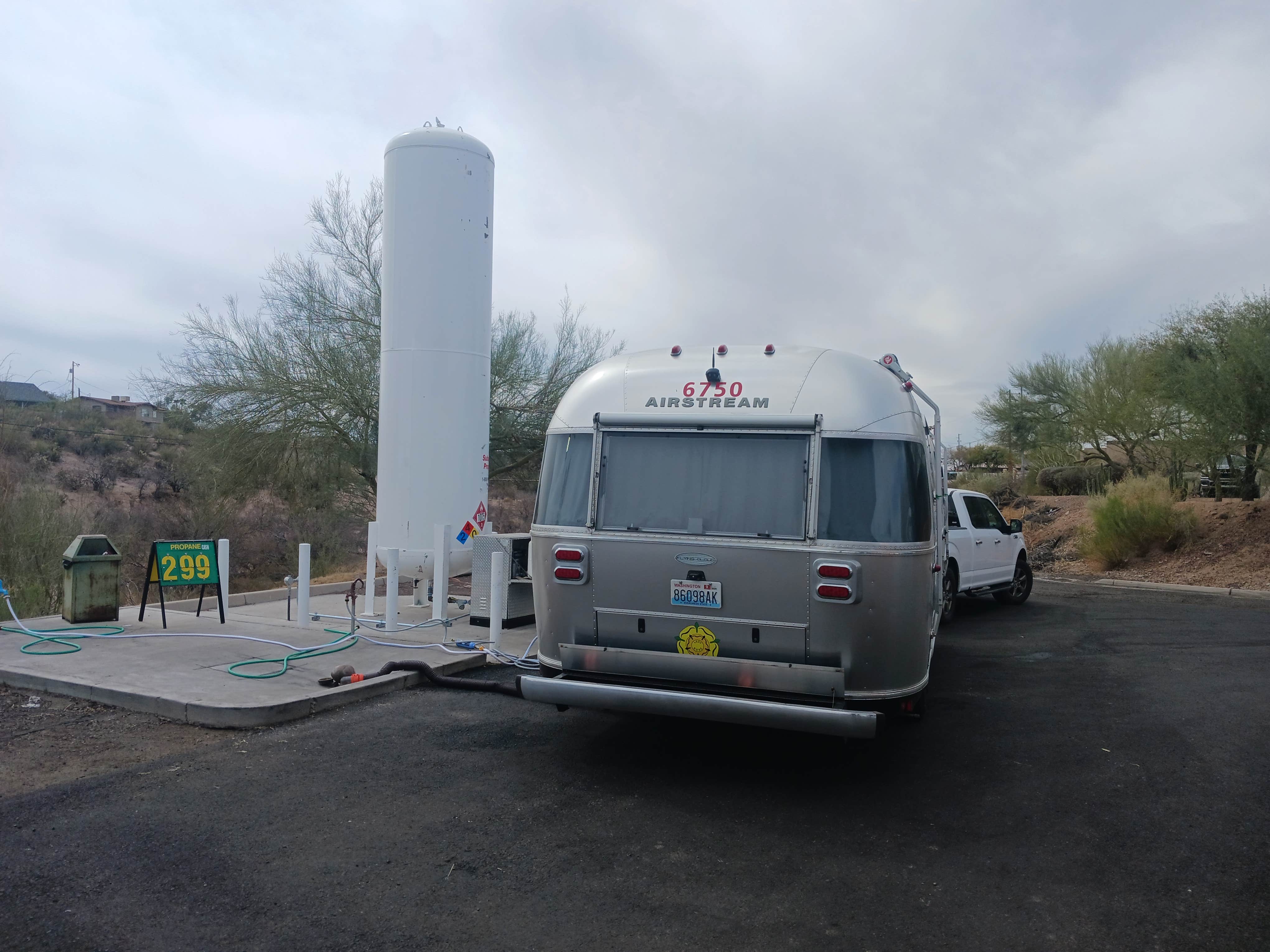 Camper-submitted photo at North Castle Hot Springs Road Camp near Morristown, AZ