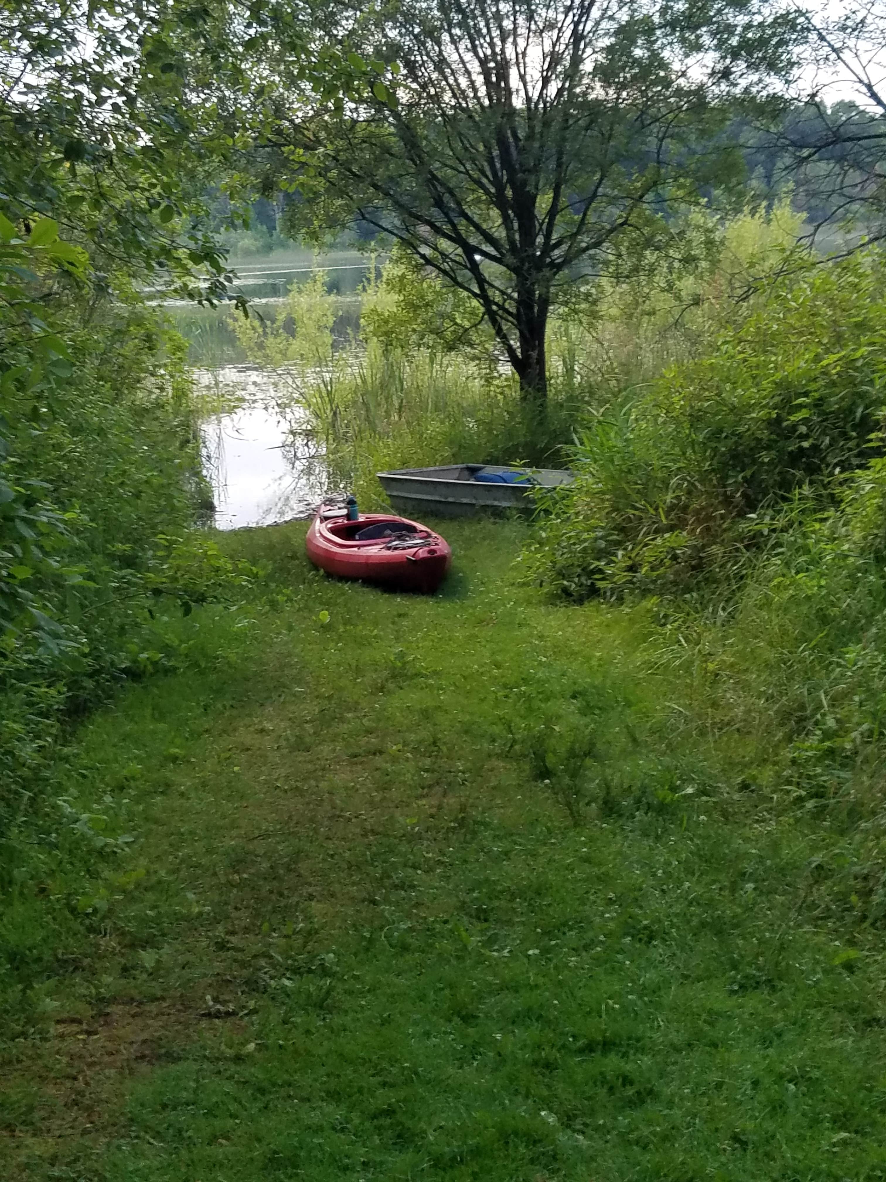 Camper-submitted photo at Murray Lake Campground near Hamburg, MI