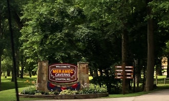 Camping near Lost Valley Lake Resort: Meramec Caverns, Stanton, Missouri