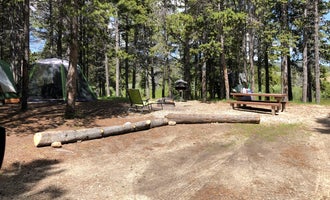 Camping near Coffeen Park: East Fork, Big Horn, Wyoming