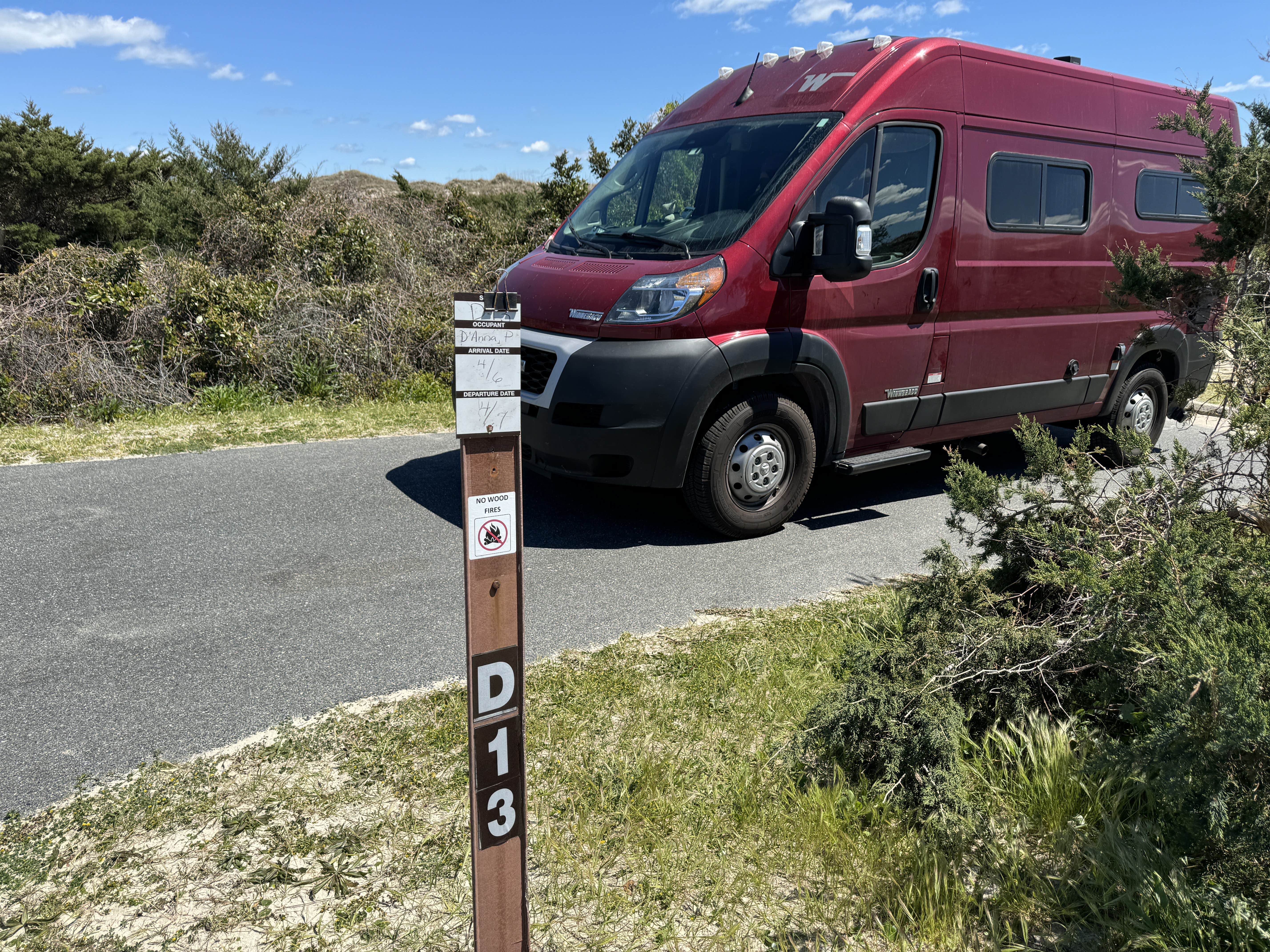 Lee D.'s photo of rv camping at Ocracoke Campground — Cape Hatteras National Seashore near Cape Lookout National Seashore
