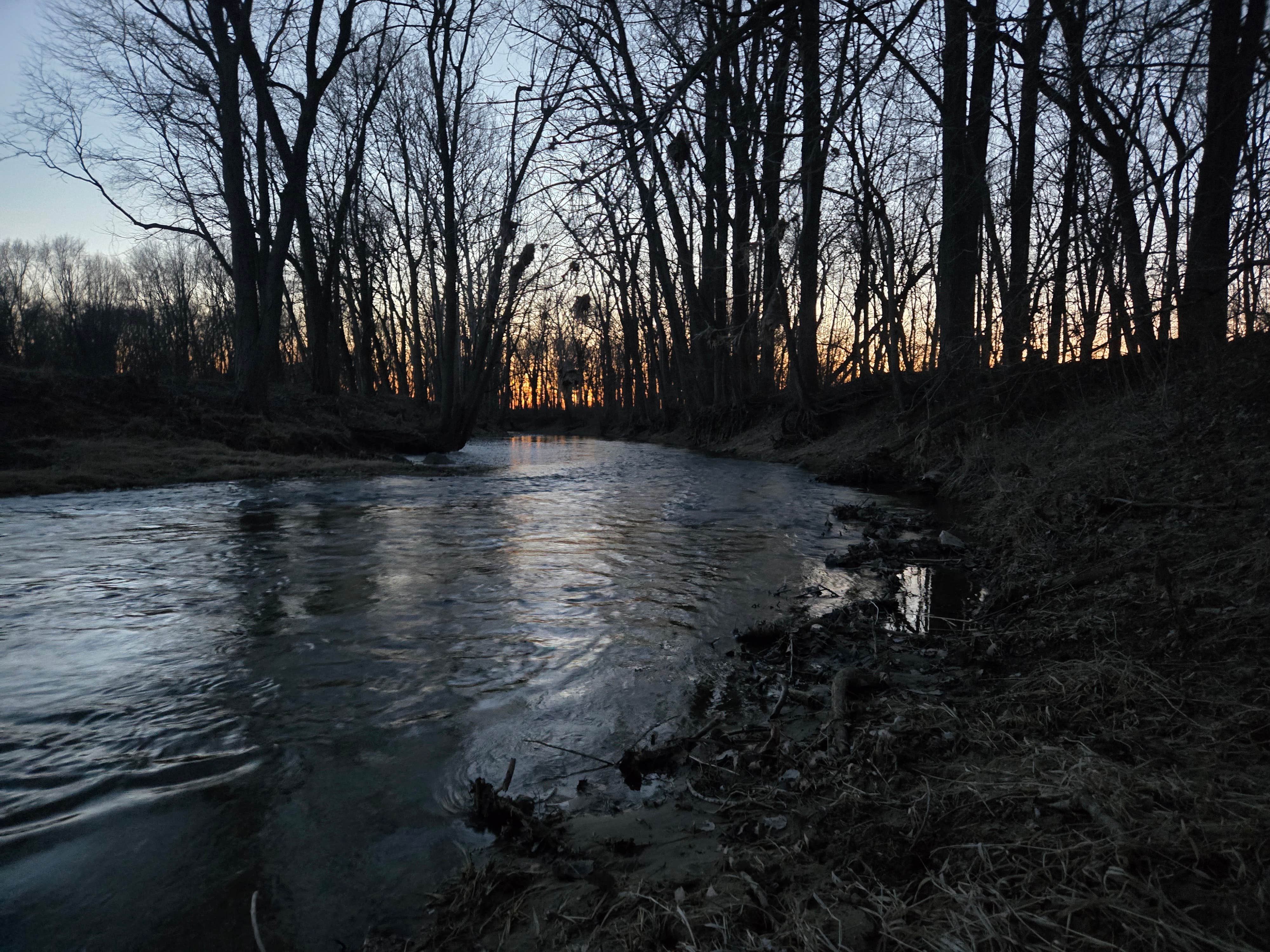 Camper-submitted photo at Clovis Creek near Lafayette, IN