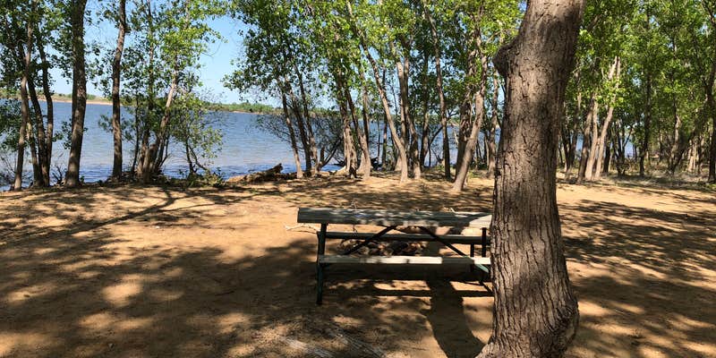 Camper submitted image from Sandyshore Campground — Kanopolis State Park