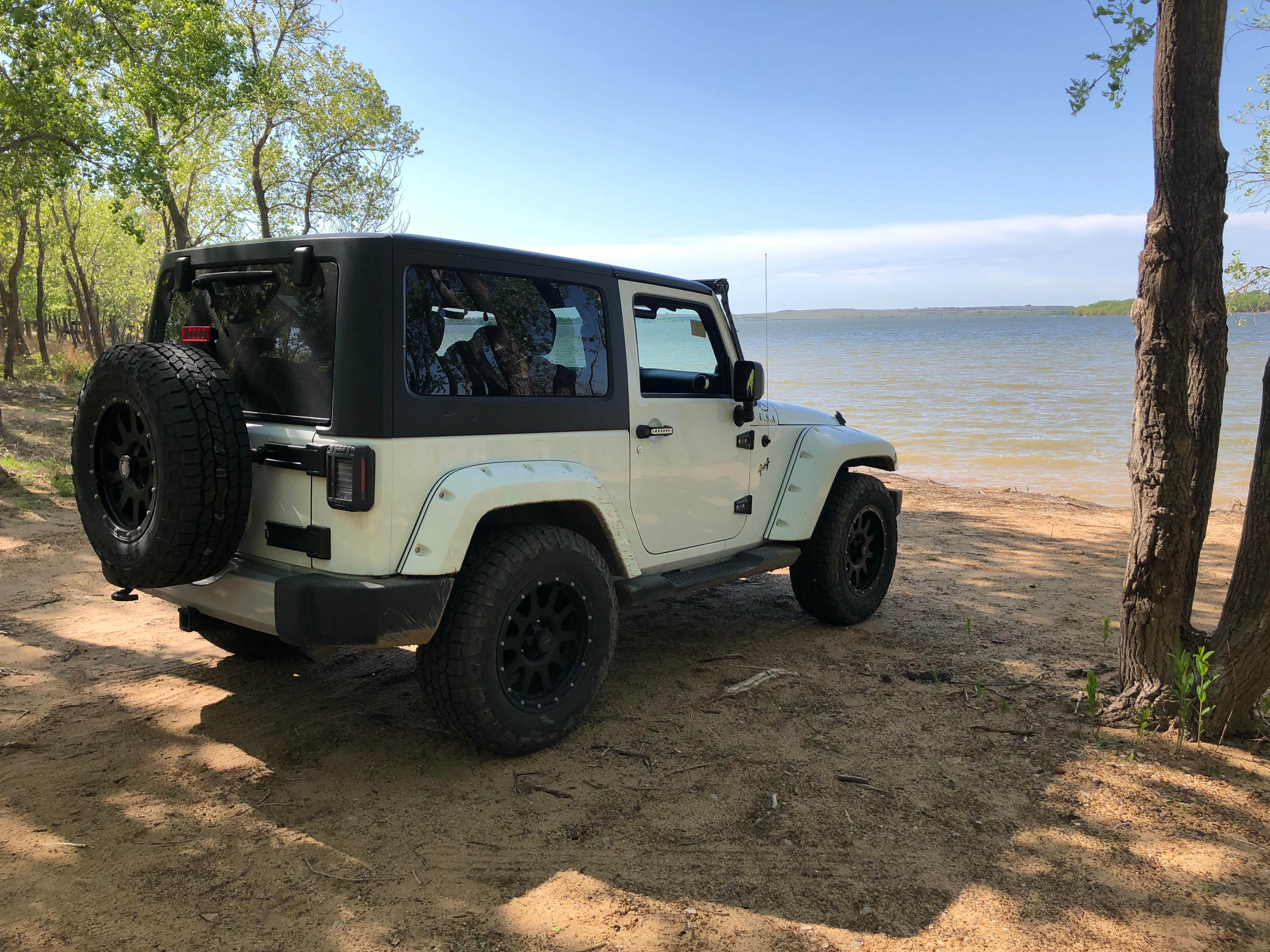 Camper-submitted photo at Sandyshore Campground — Kanopolis State Park near McPherson, KS