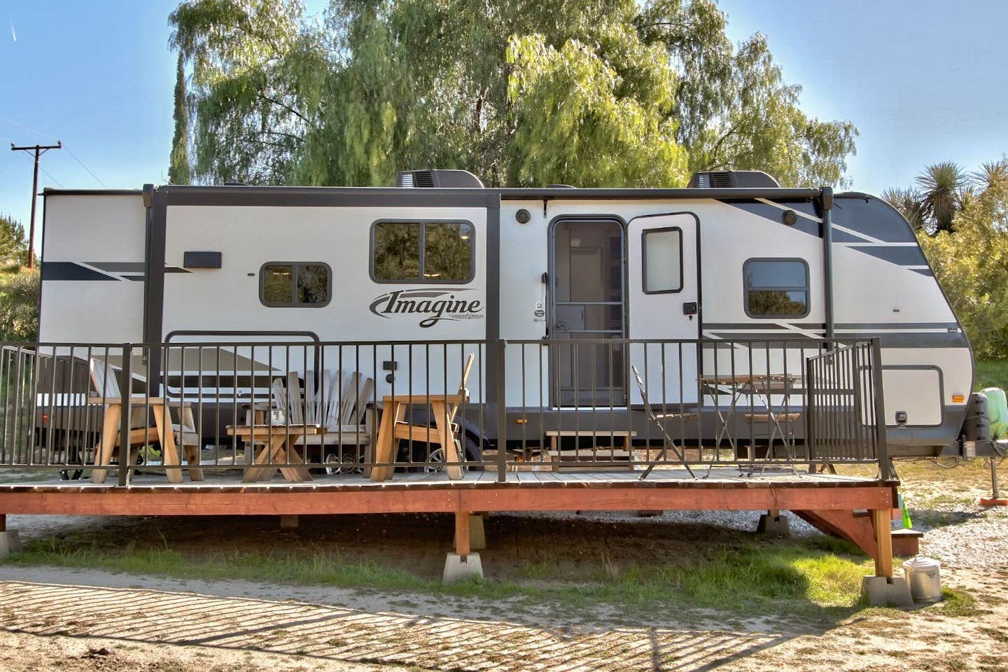 Nicole W.'s photo of rv camping at Ranch Life Getaway near Hemet, CA