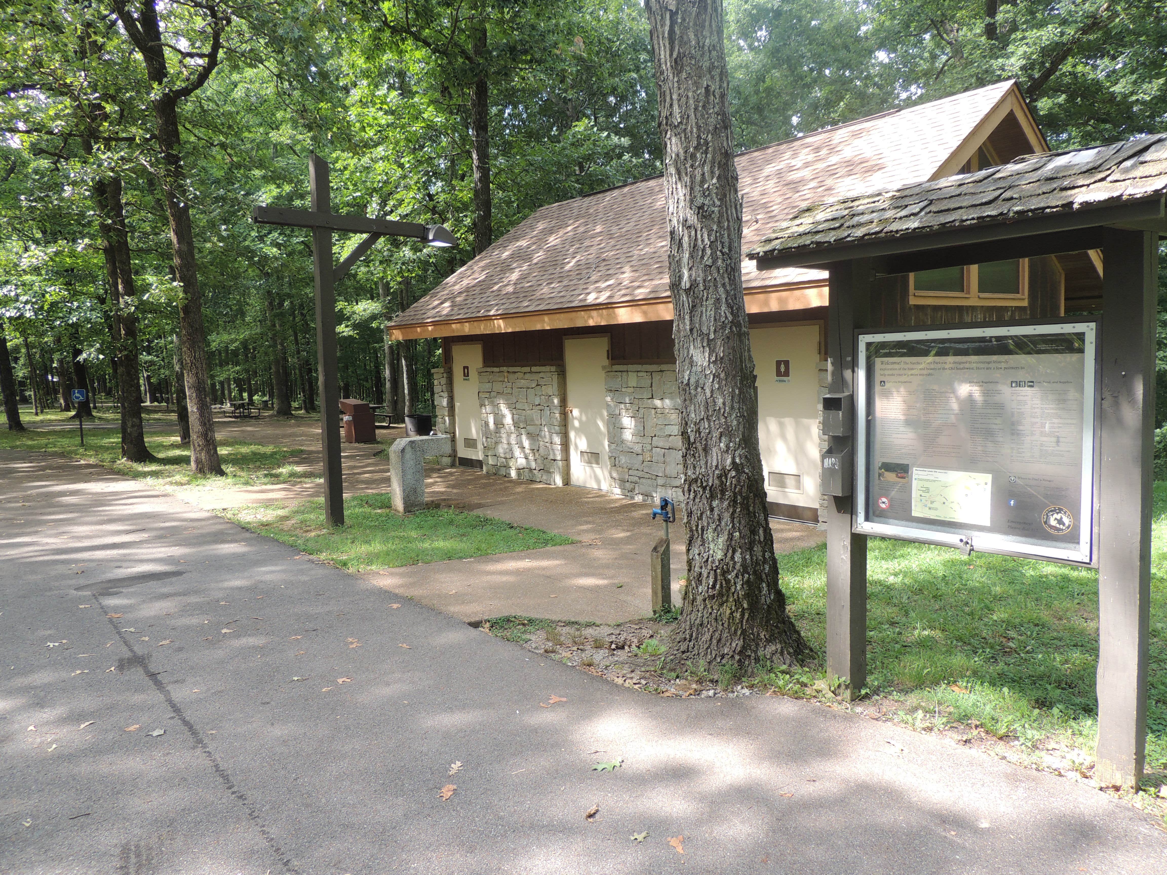 Natchez trace outlet campground