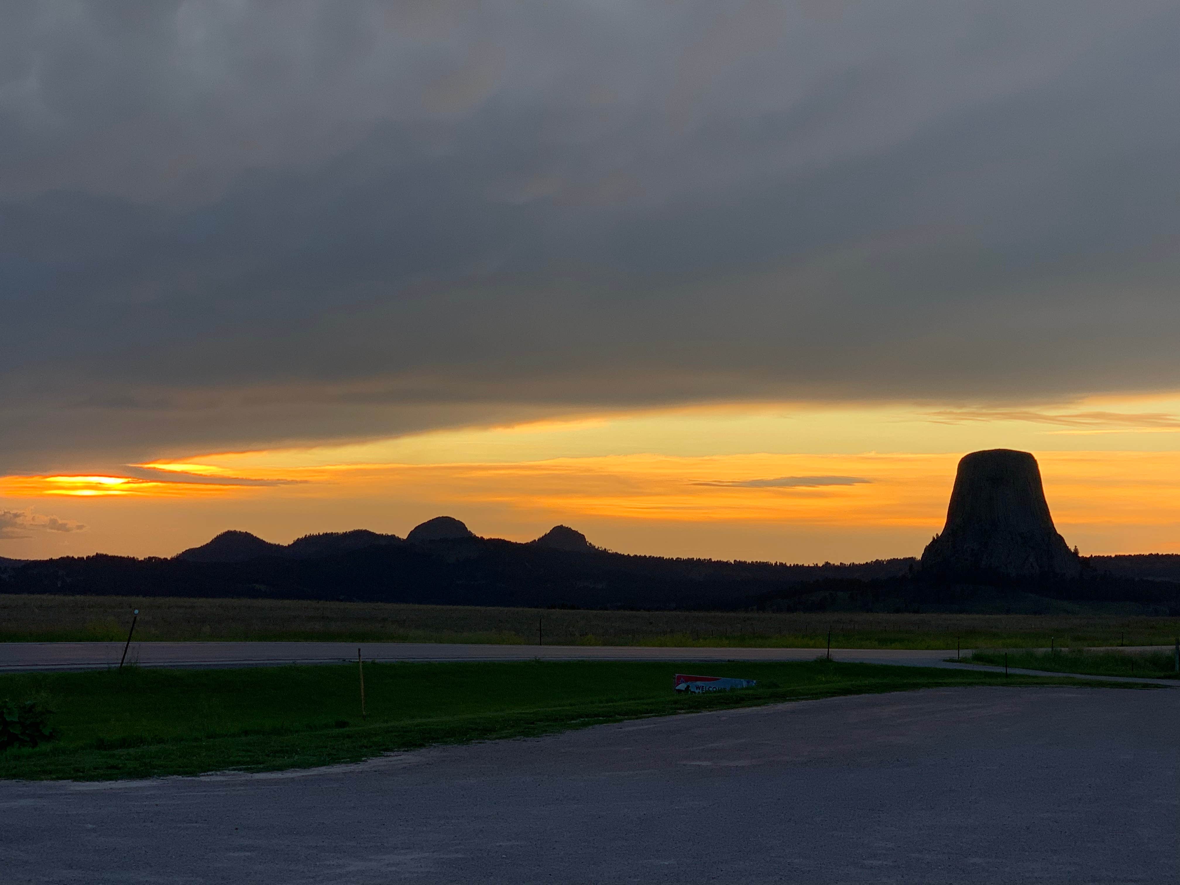 Camper submitted image from Devils Tower View Campground - 2