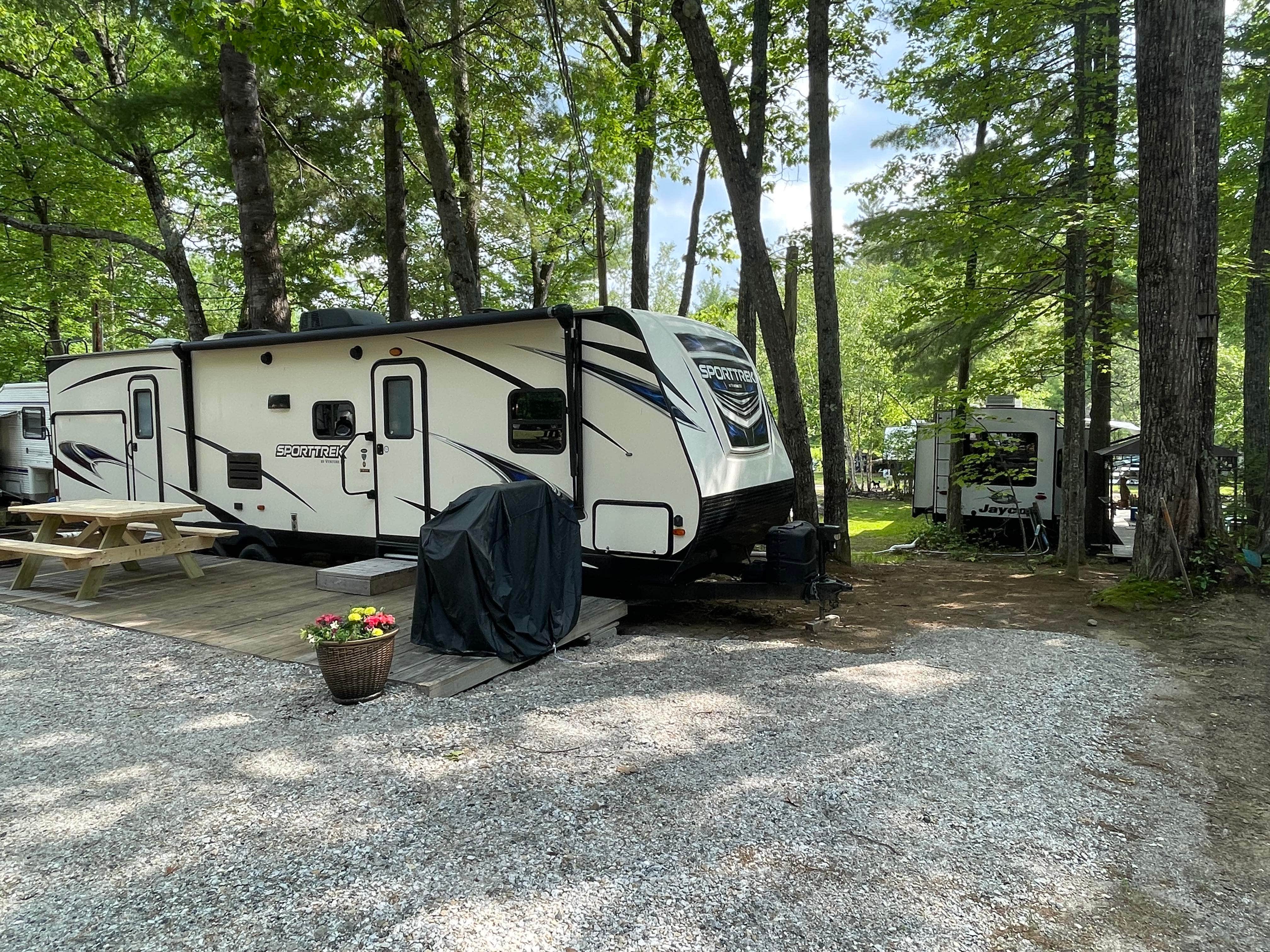 Camper-submitted photo at Littlefield Beaches Campground near Greenwood, ME