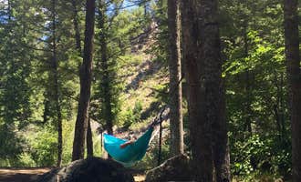 Camping near Basin Creek Transfer Camp Trailhead: Blind Creek Campground, Stanley, Idaho