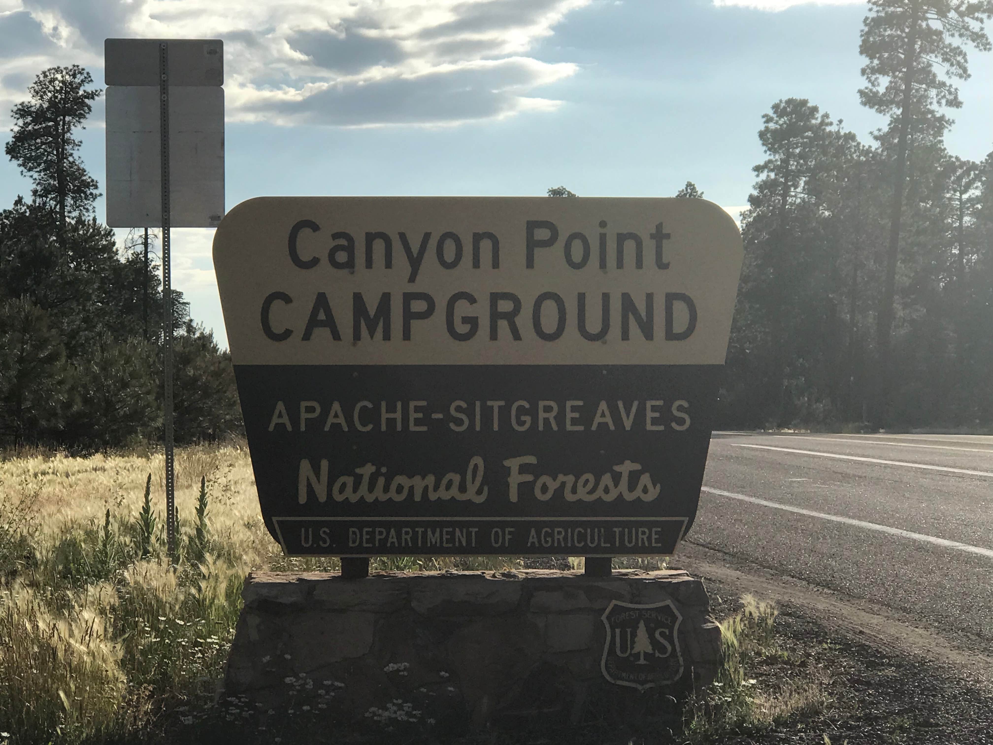 Camper-submitted photo at Sitgreaves National Forest Canyon Point Campground near Heber-Overgaard, AZ