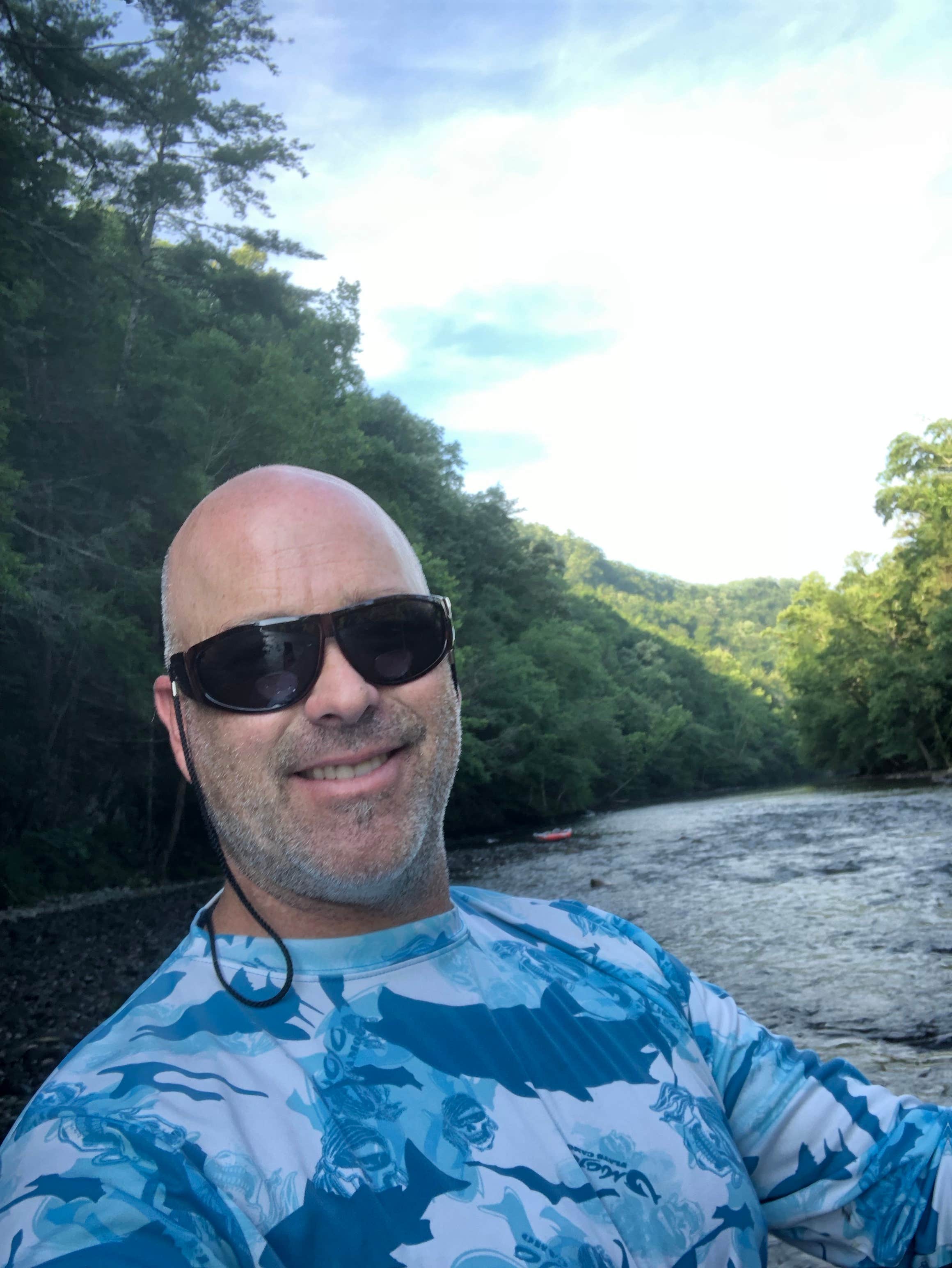 Camper-submitted photo at Pigeon River Campground near Hartford, TN