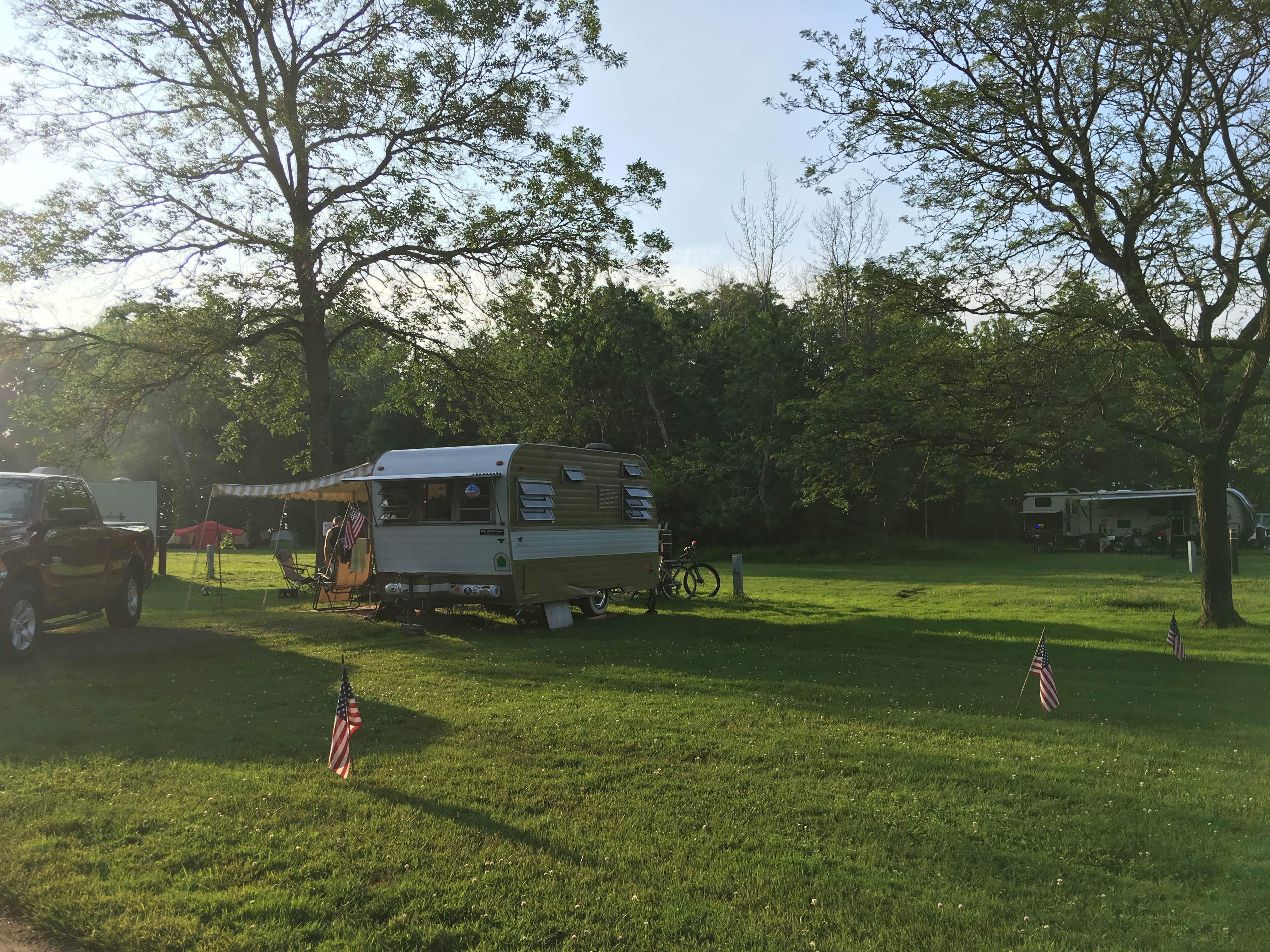 Tara S.'s photo of rv camping at Evangola State Park Campground near Cassadaga, NY