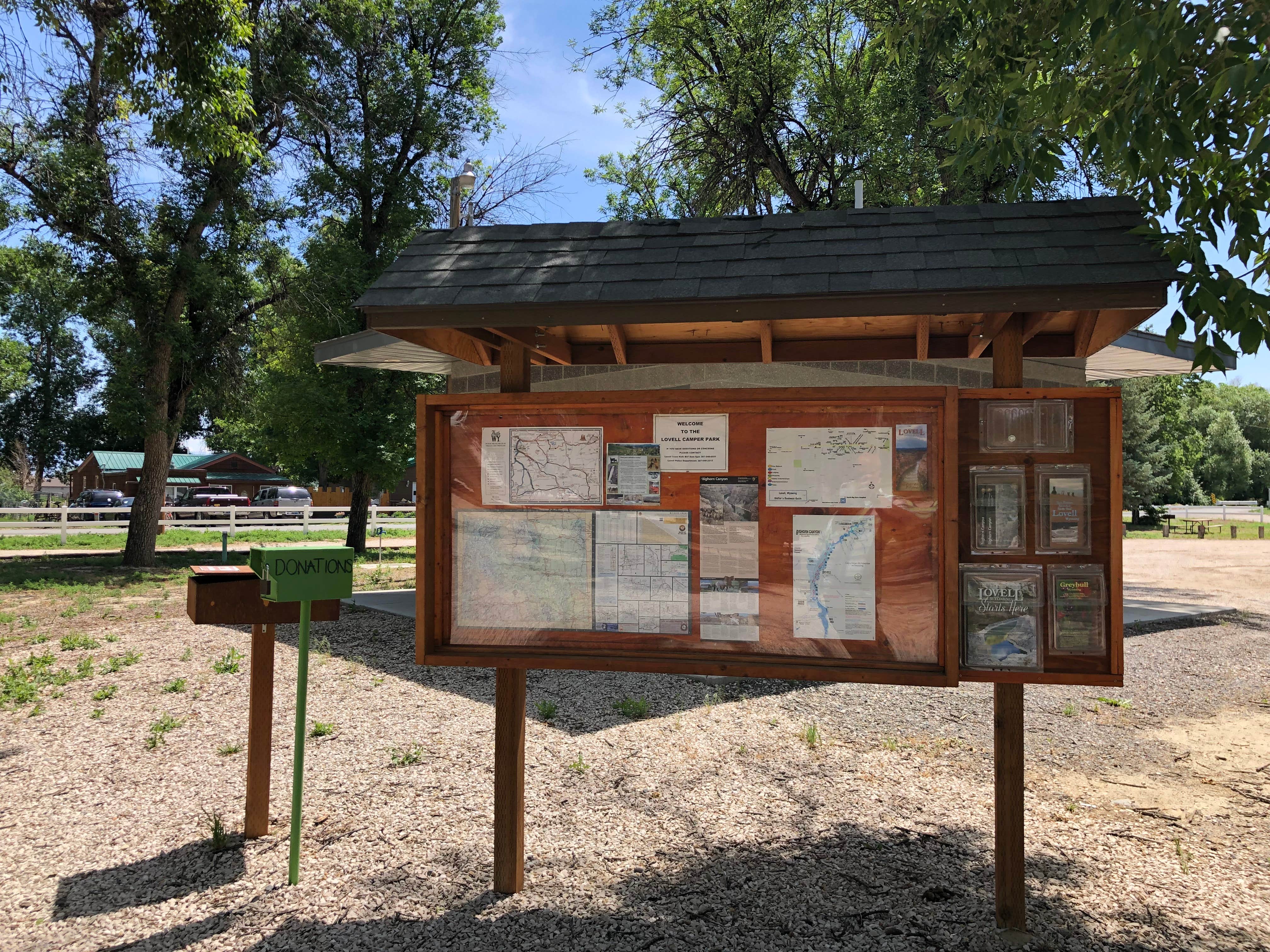 Camper-submitted photo at Lovell Camper Park near Cowley, WY