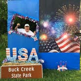 Review photo of Buck Creek State Park Campground by Shannon G., July 7, 2019