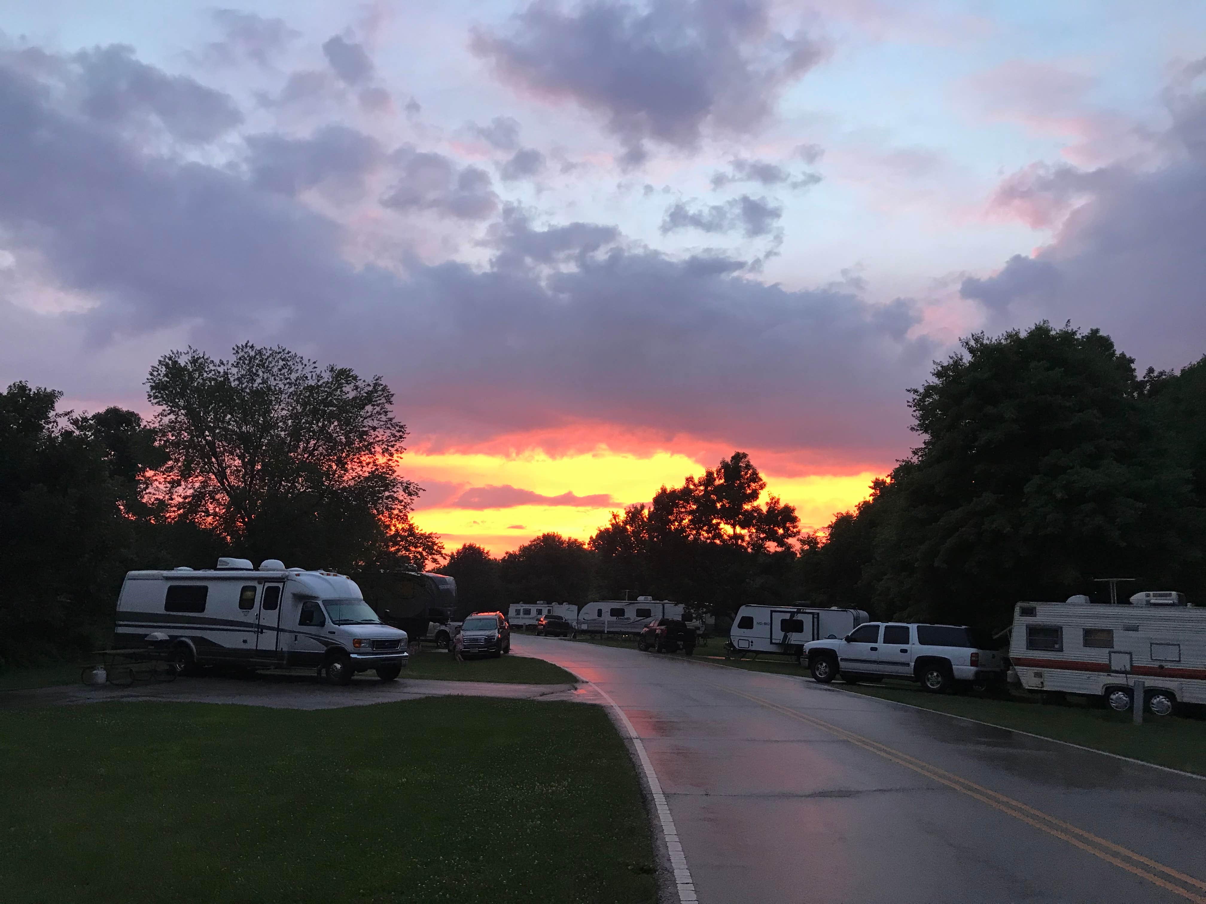 Shannon G.'s photo of rv camping at Buck Creek State Park Campground near Yellow Springs, OH