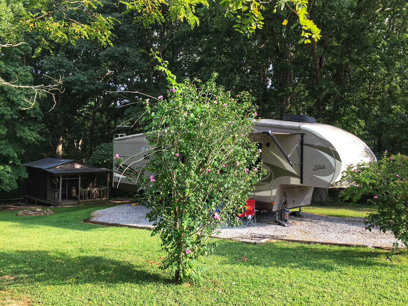 Ditte M.'s photo of rv camping at Maple Shade Farm RV Site near Lafayette, TN