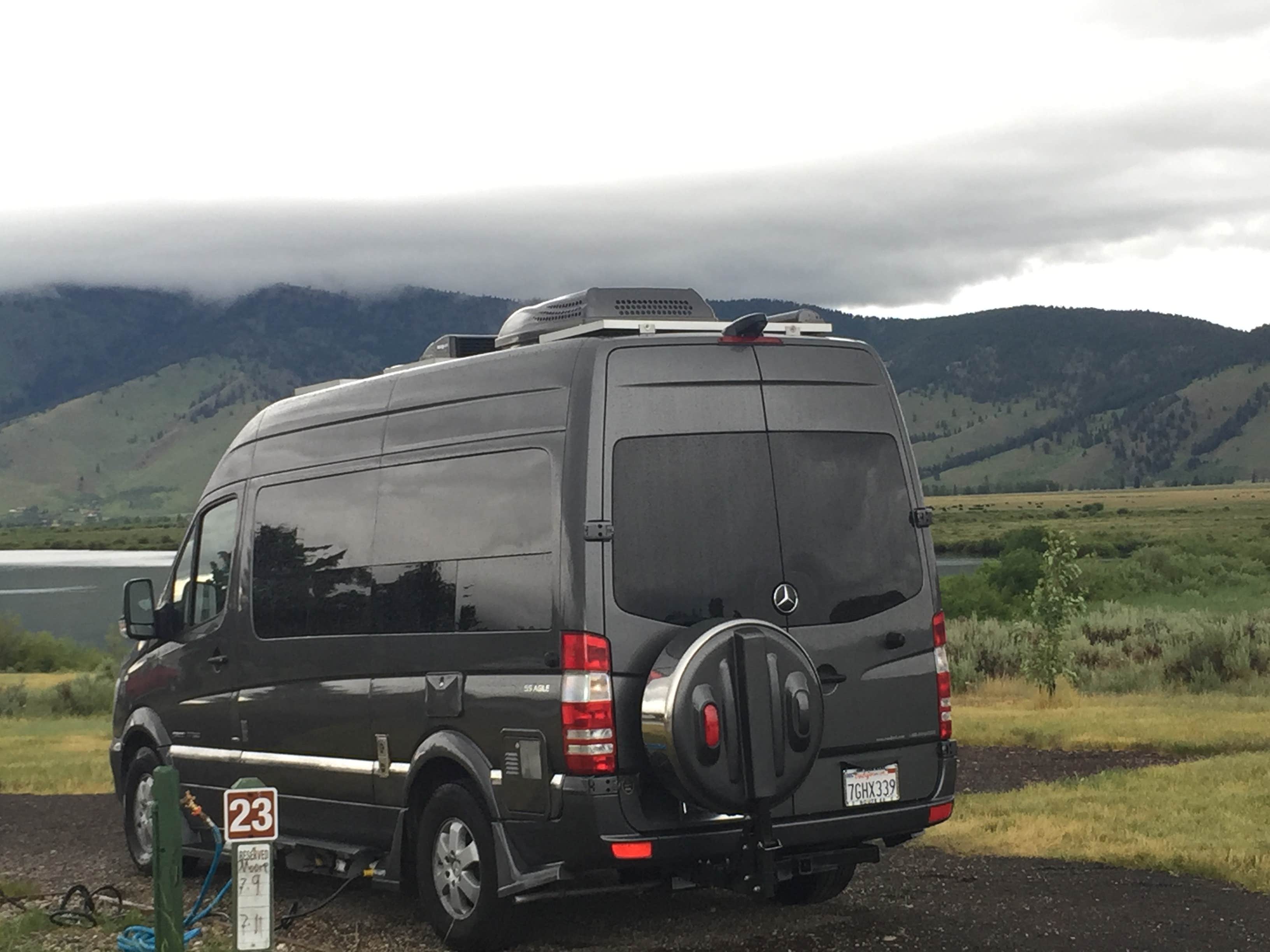 Drea M.'s photo of rv camping at Henrys Lake State Park Campground near Macks Inn, ID