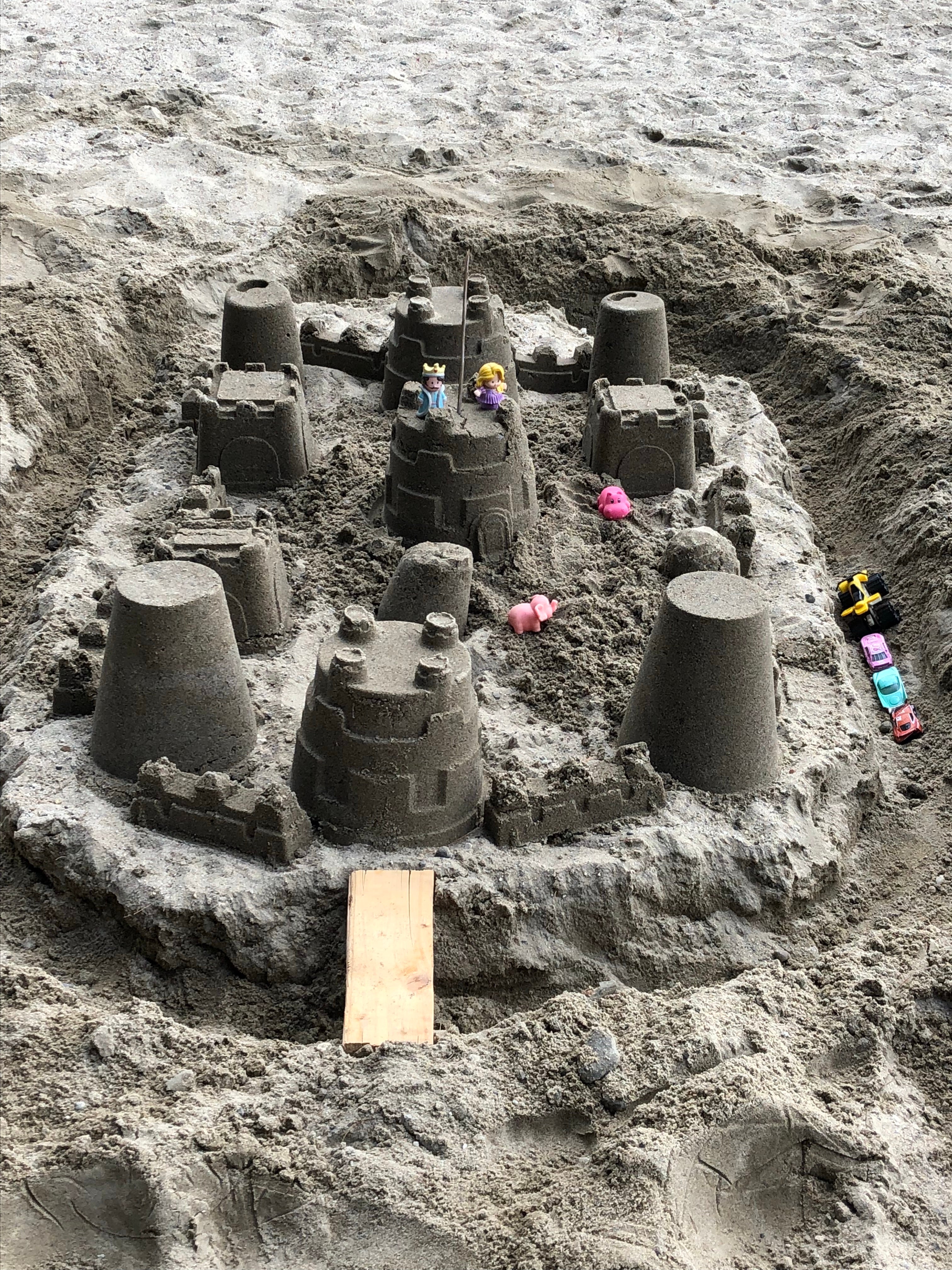 Sand castle!