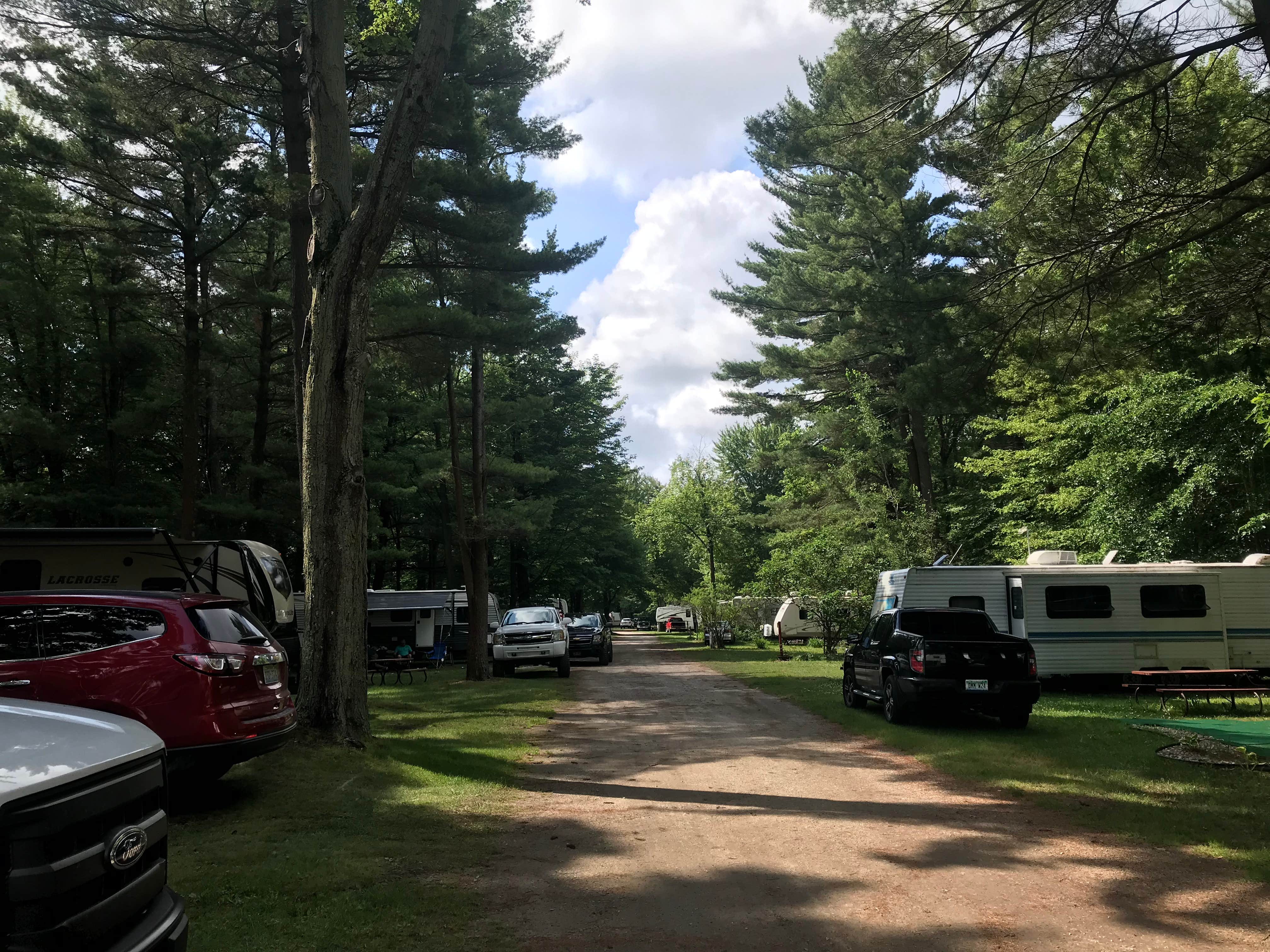 Kelsey G.'s photo of rv camping at Campers Paradise near West Olive, MI