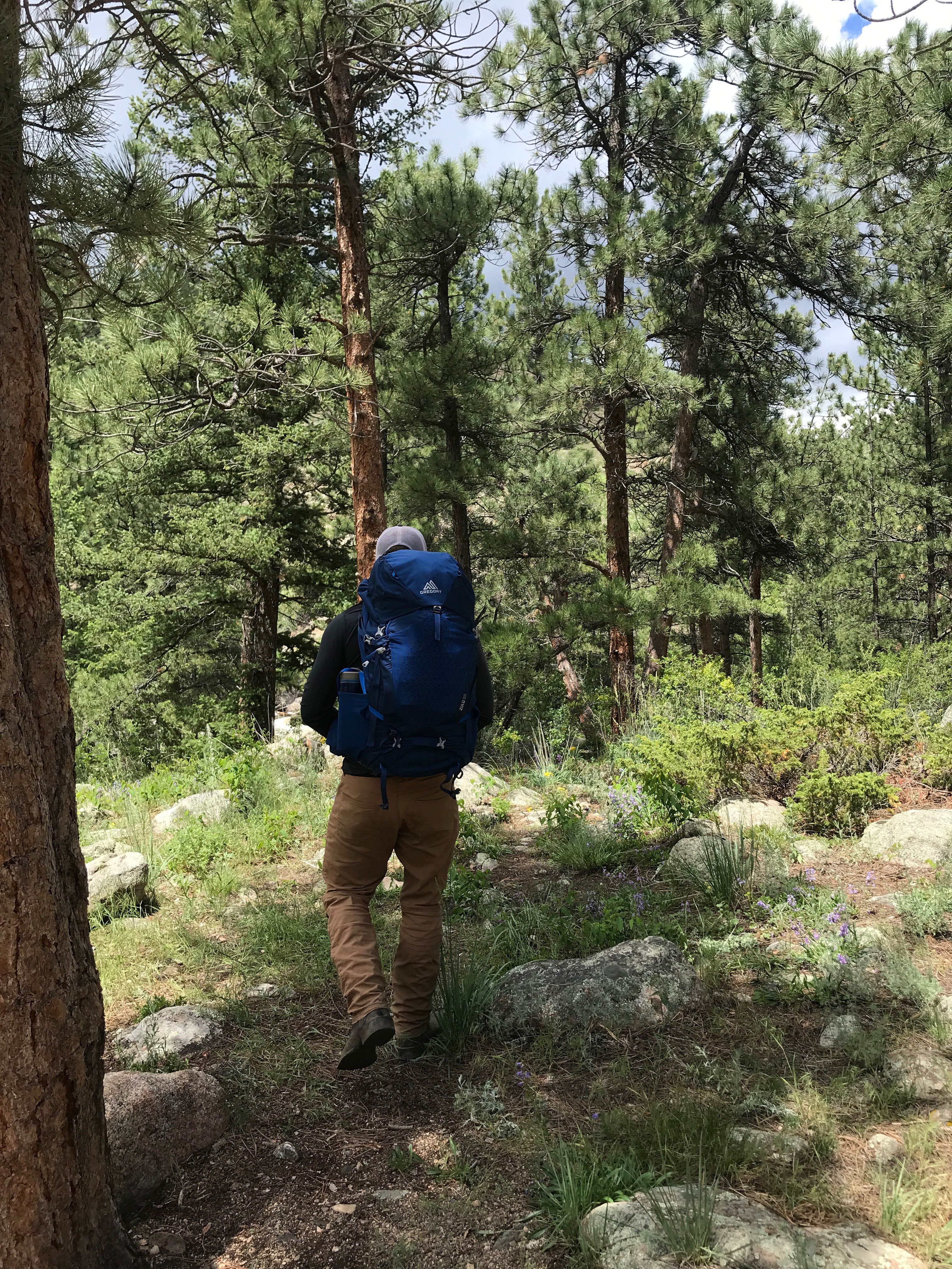 Hiking with our Gregory pack!