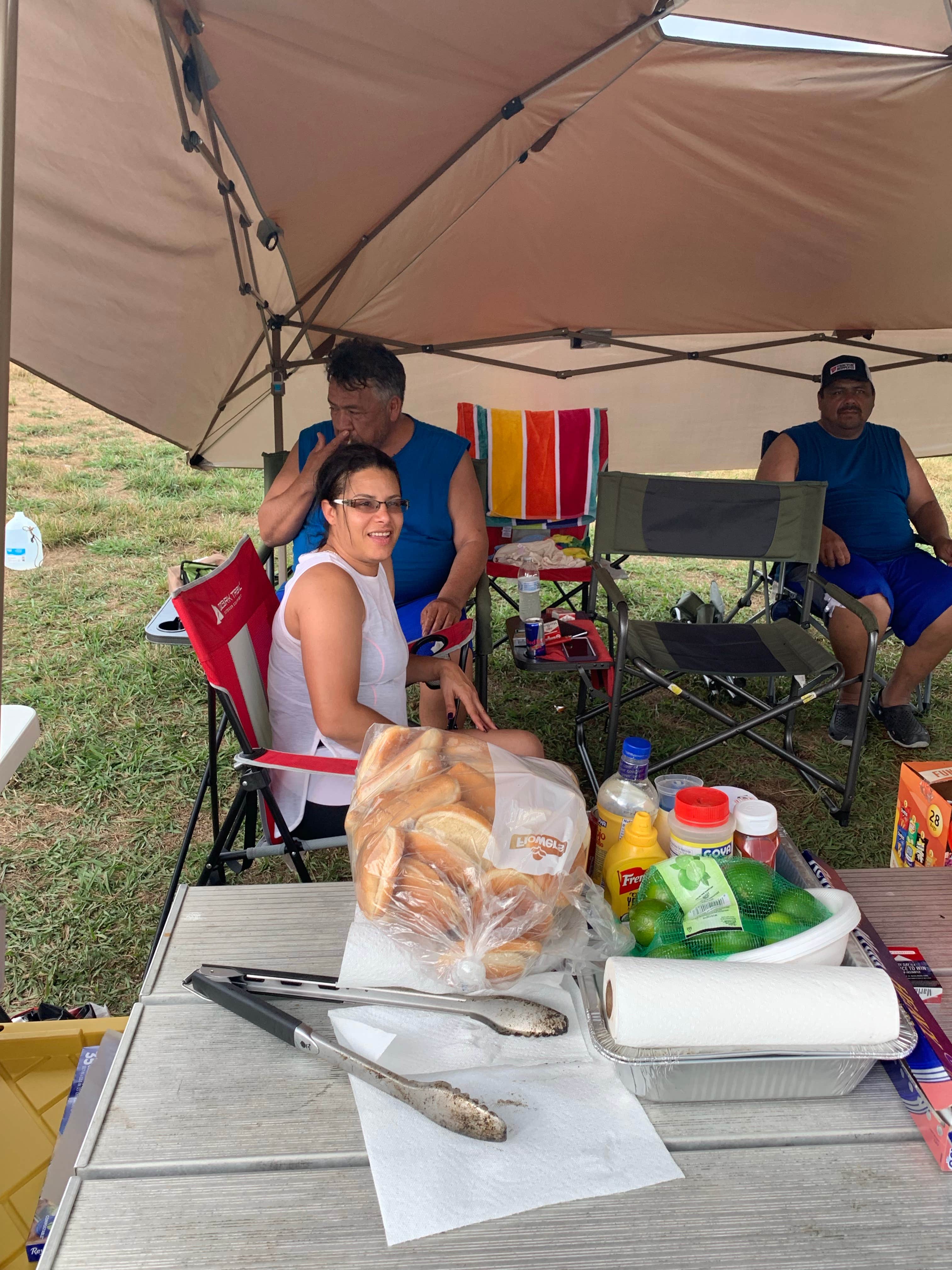 Shawn R.'s photo of tent camping at Badin Recreational Area near Pinebluff, NC