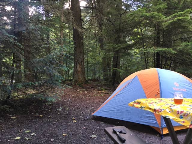Heidi P.'s photo at Avalanche Campground — Glacier National Park near Glacier National Park
