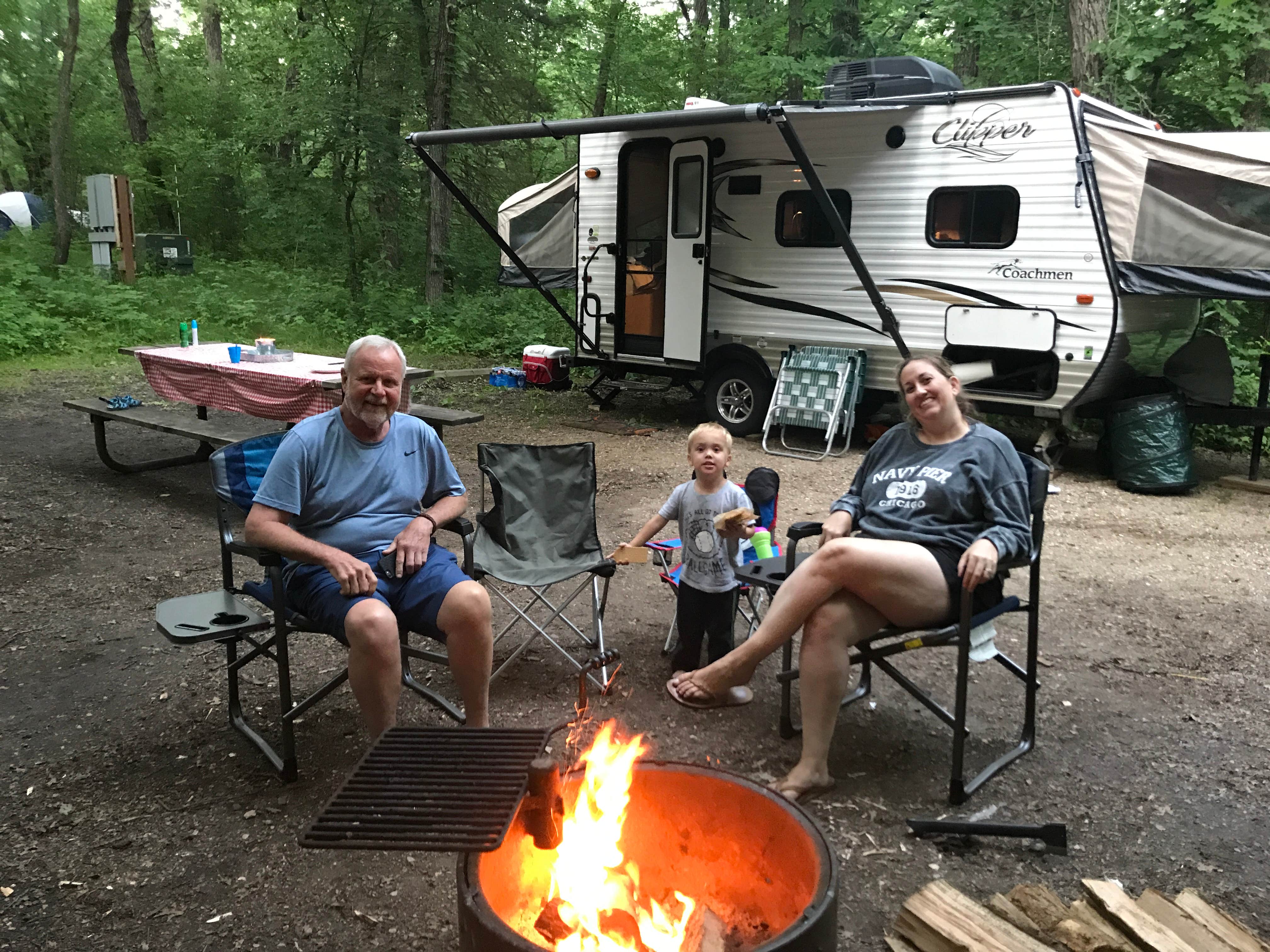 Erick R.'s photo at Oak Ridge Campground — Sibley State Park near Albany, MN