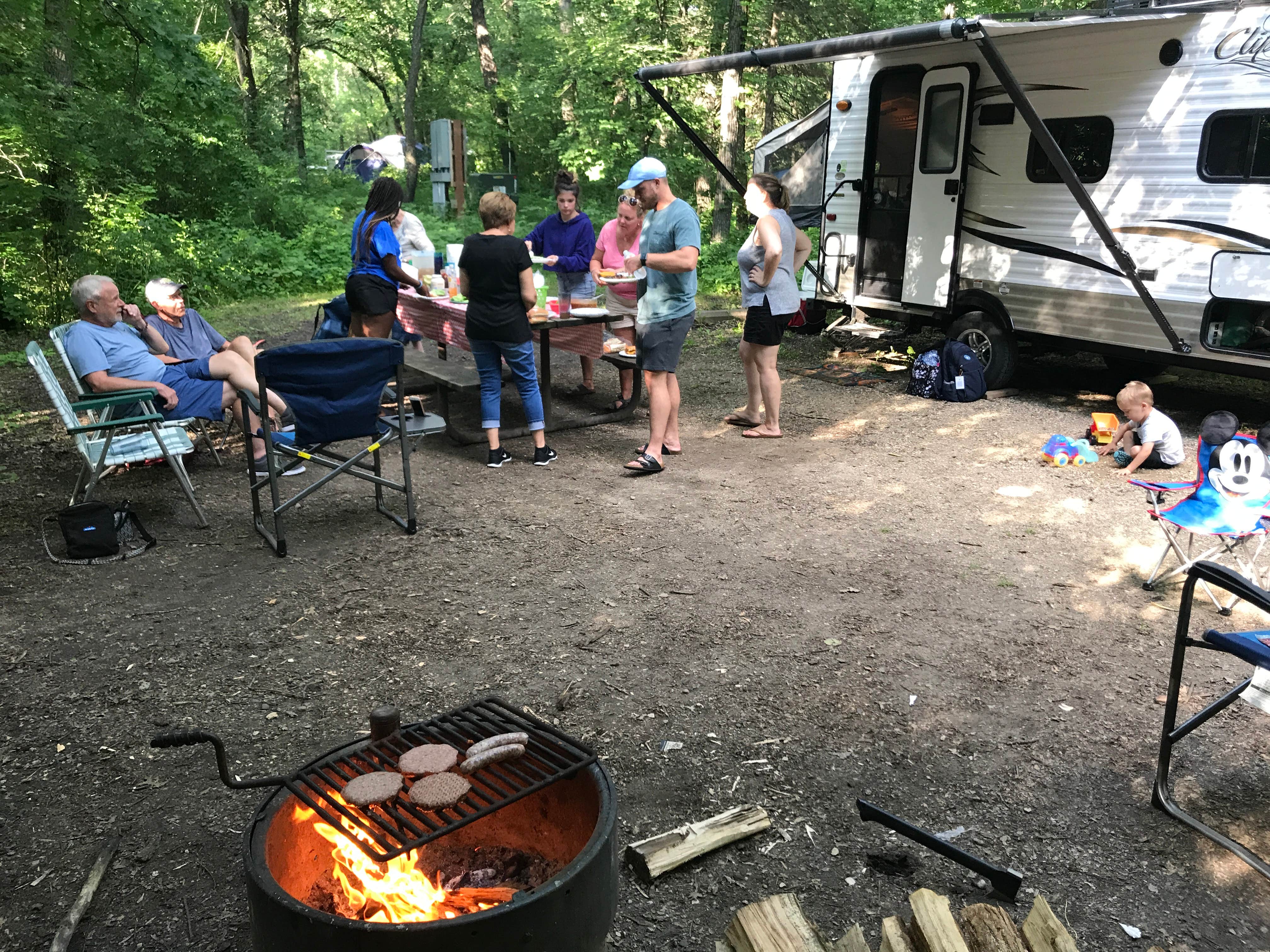 Erick R.'s photo at Oak Ridge Campground — Sibley State Park near Spicer, MN