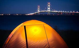 Ashleigh M.'s photo at Straits State Park Campground near Mackinac Island, MI