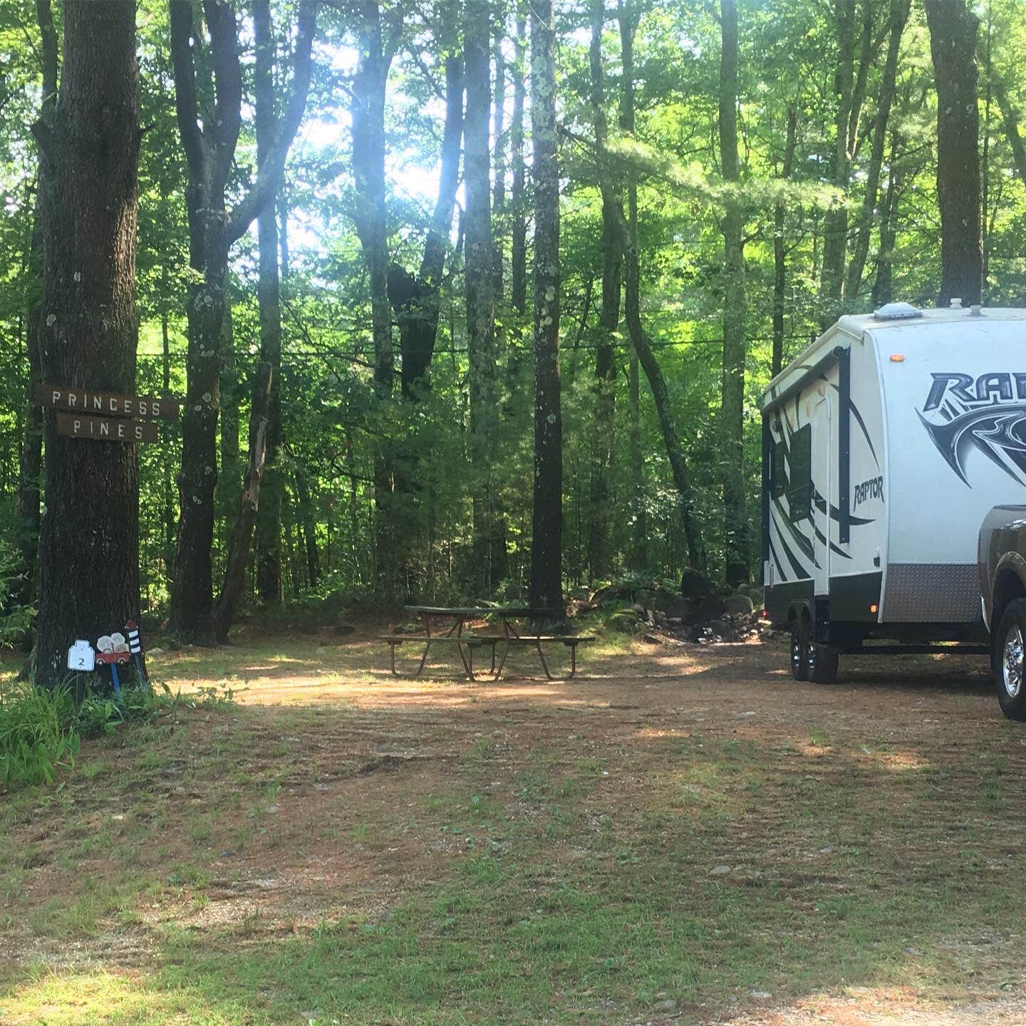 Becca  A.'s photo of rv camping at Camp Coldbrook Golf & RV Resorts near Whately, MA