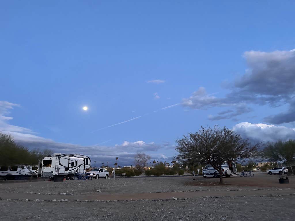 Kathy B.'s photo of rv camping at Lake Havasu State Park Campground near Parker, AZ