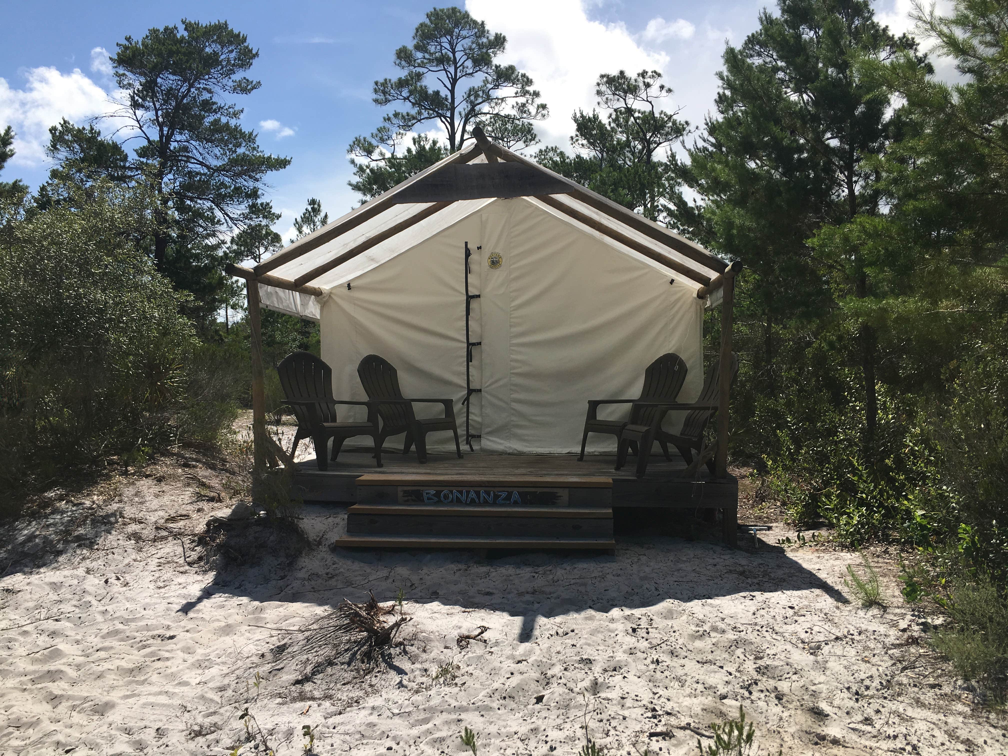 Asher K.'s photo of tent camping at Gulf State Park Campground near Pace, FL