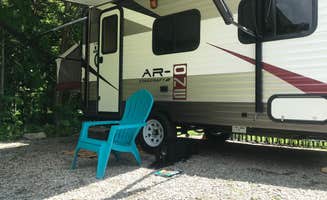 Mallory P.'s photo of rv camping at Lazy Lions Campground near Perkinsville, VT