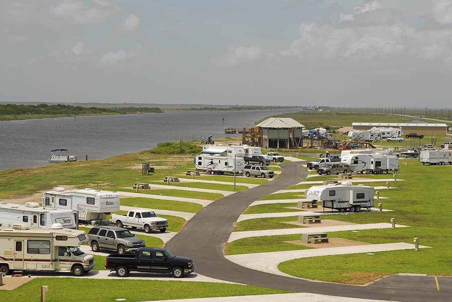 Karissa D.'s photo of rv camping at Matagorda Bay Nature Park near West Columbia, TX