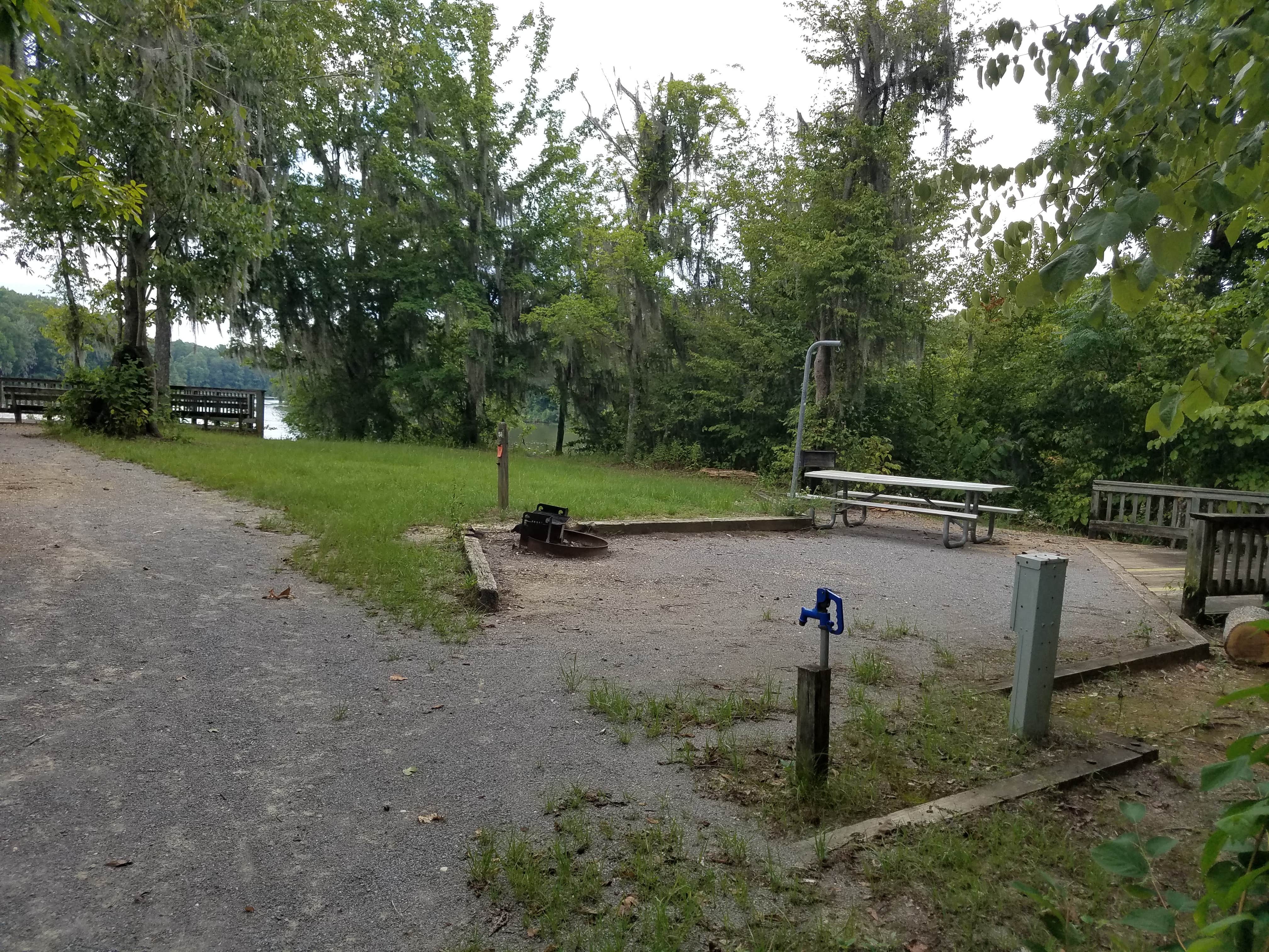 Last site on the peninsula, walk in.