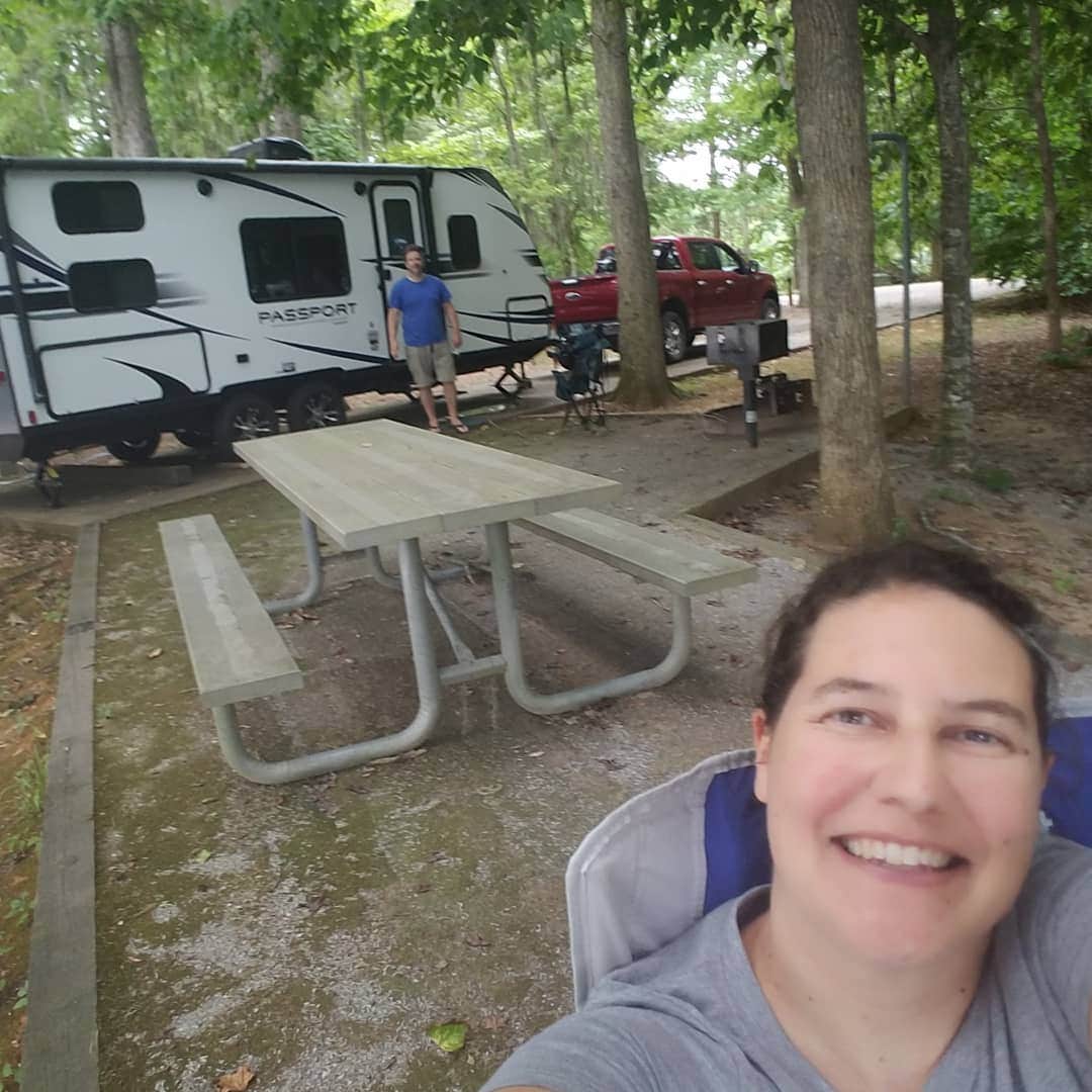Nice wooded RV sites.