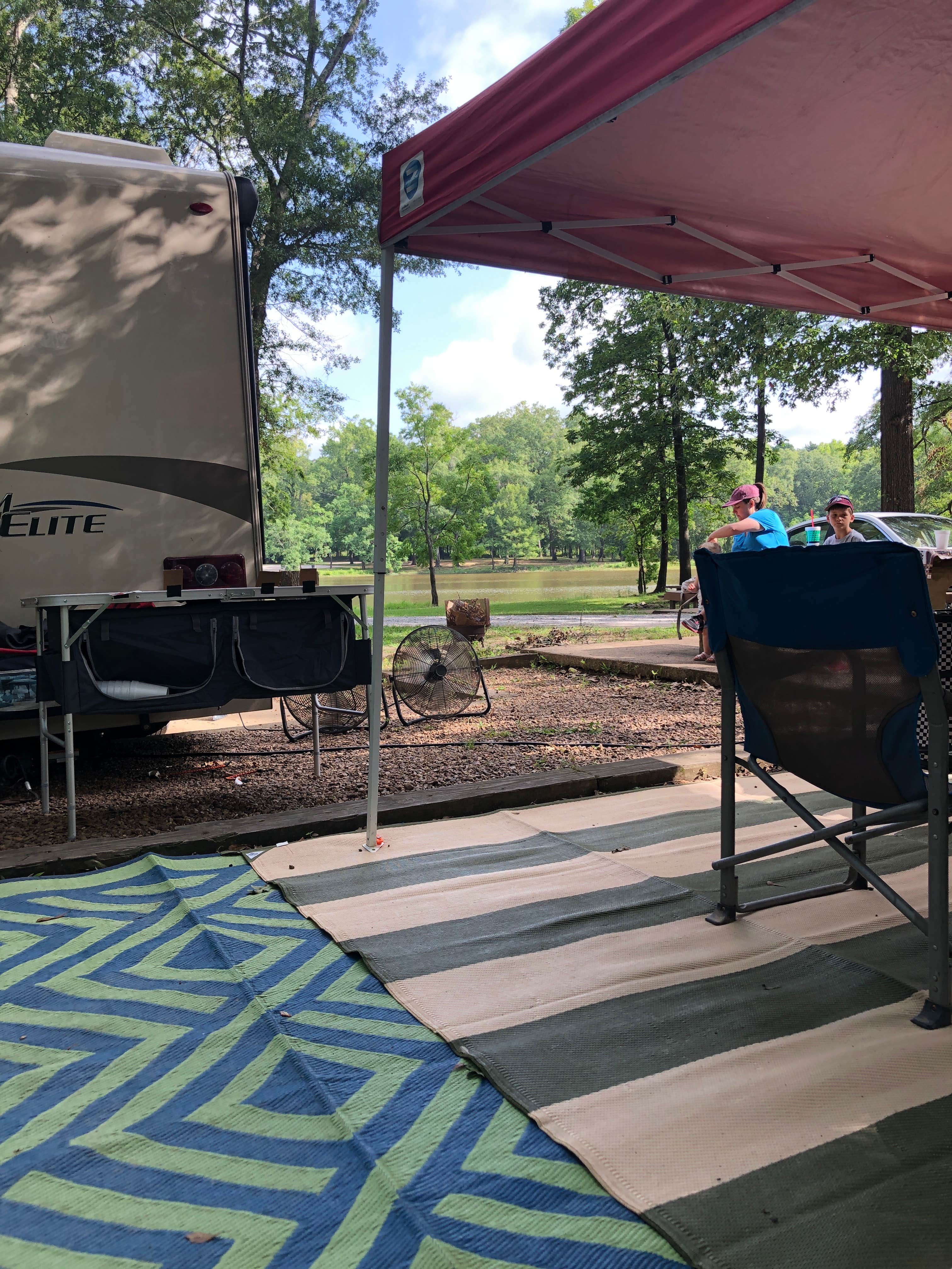 Camper-submitted photo at LeFleur&#x27;s Bluff State Park Campground in Mississippi