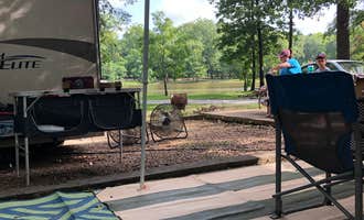 Camping near Calling Panther Lake: LeFleur's Bluff State Park Campground, Jackson, Mississippi