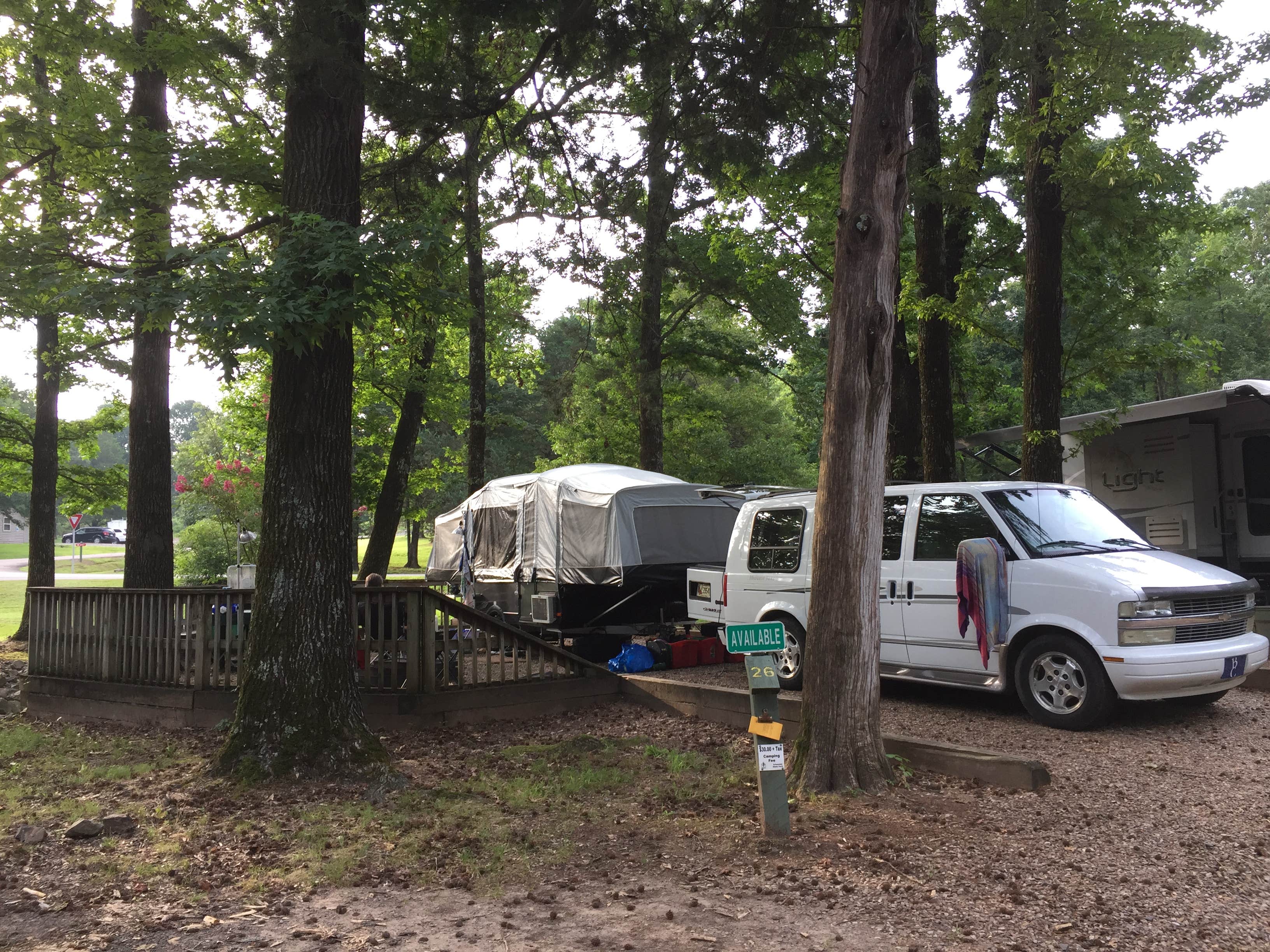 Rose Alice W.'s photo at Russellville Campground — Lake Dardanelle State Park near Lake Dardanelle