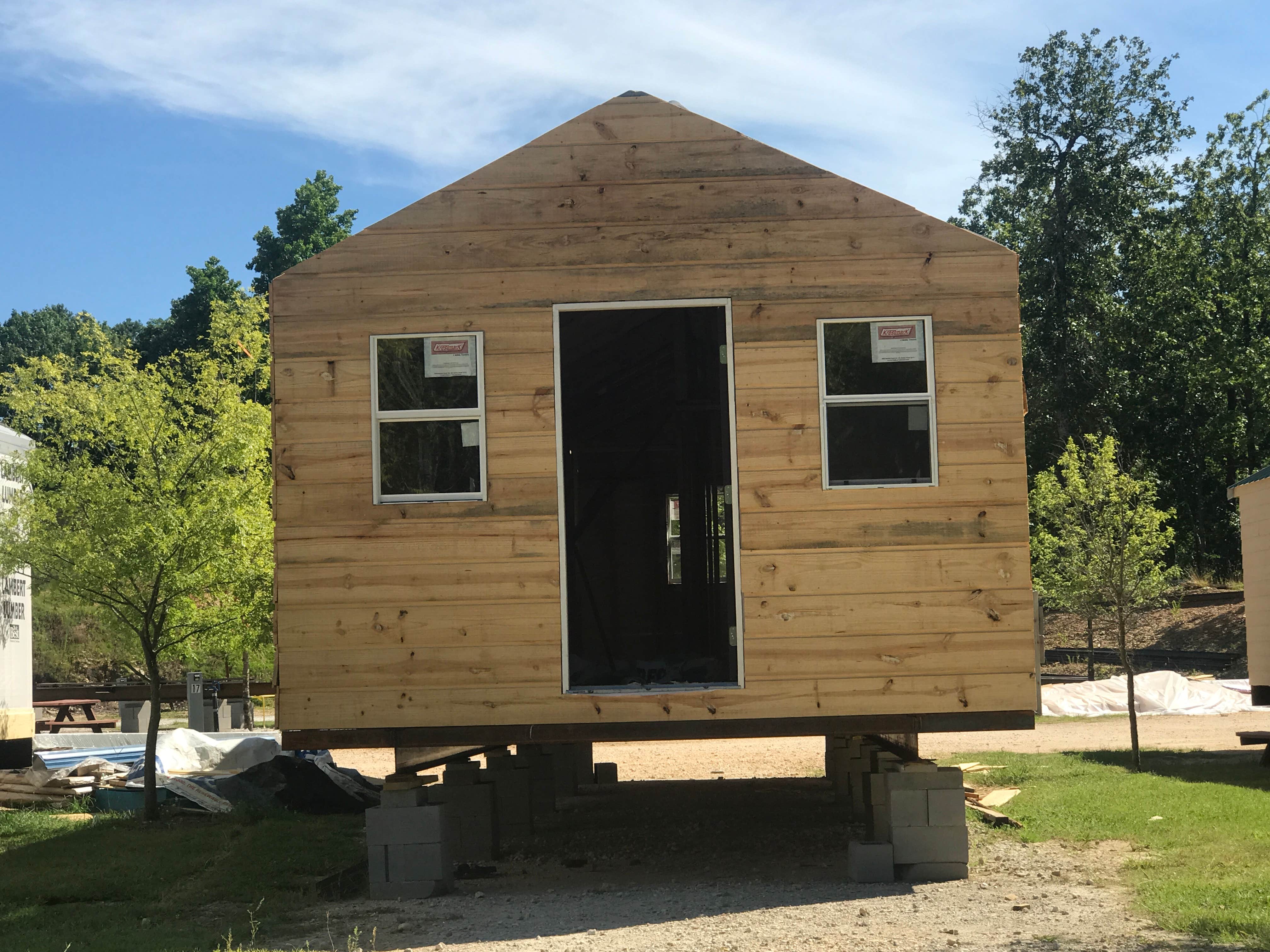 Crystal C.'s photo of a cabin at Tiny Town Oklahoma near Umpire, AR