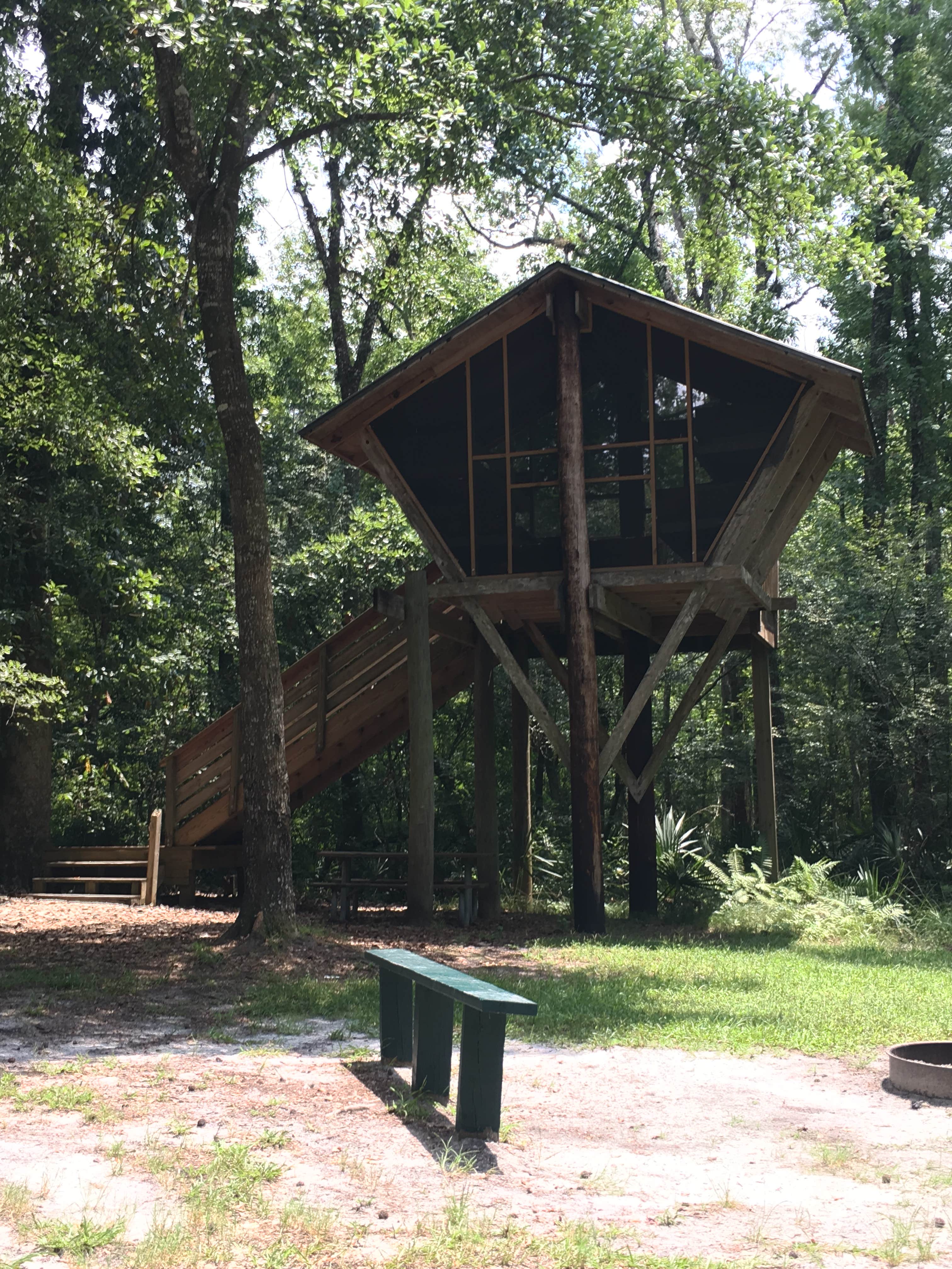 Tracy L H.'s photo of a cabin at Camp Chowenwaw Park near Sanderson, FL