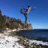 Review photo of Split Rock Lighthouse State Park Campground by Lili R., July 11, 2019