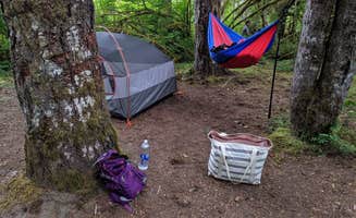 Katherine D.'s photo of a dispersed camping area at Dispersed Camping NF 2918 — Olympic National Park near Olympic National Forest