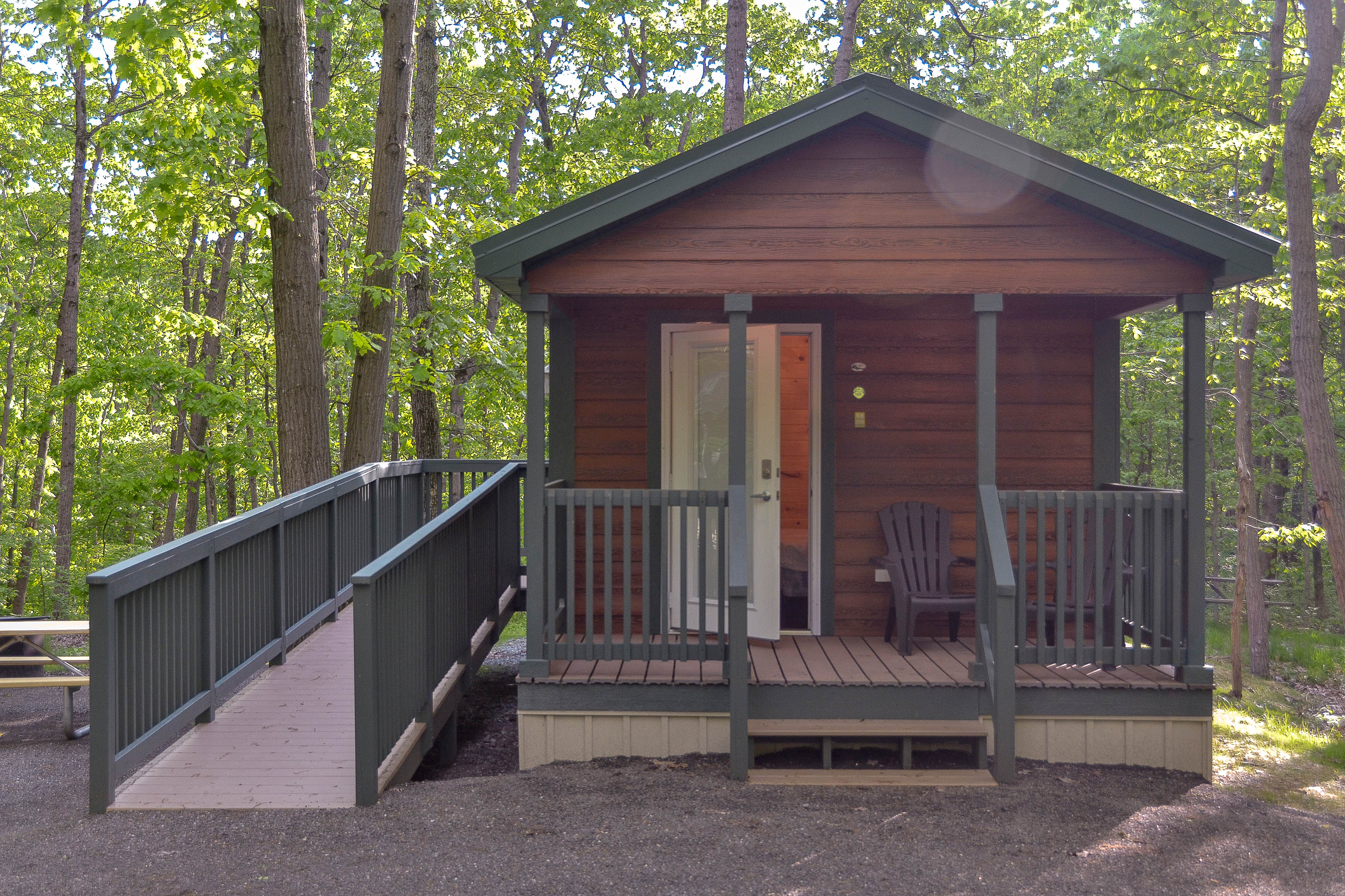 Jacob H.&#x27;s photo of a cabin at Little Bennett Campground near Chevy Chase, MD