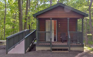 Jacob H.'s photo of a cabin at Little Bennett Campground near Rose Hill, VA