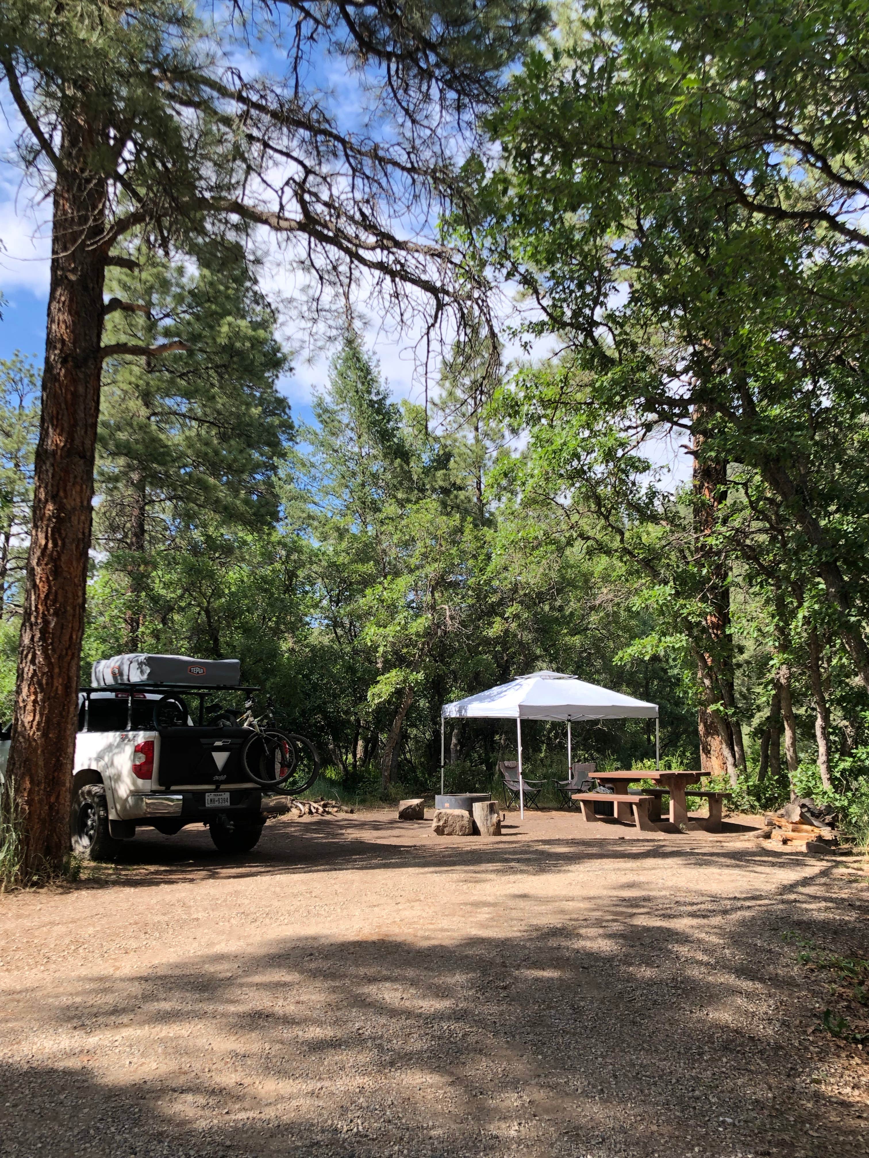 Camper-submitted photo at Lower Piedra Campground near Chimney Rock, CO