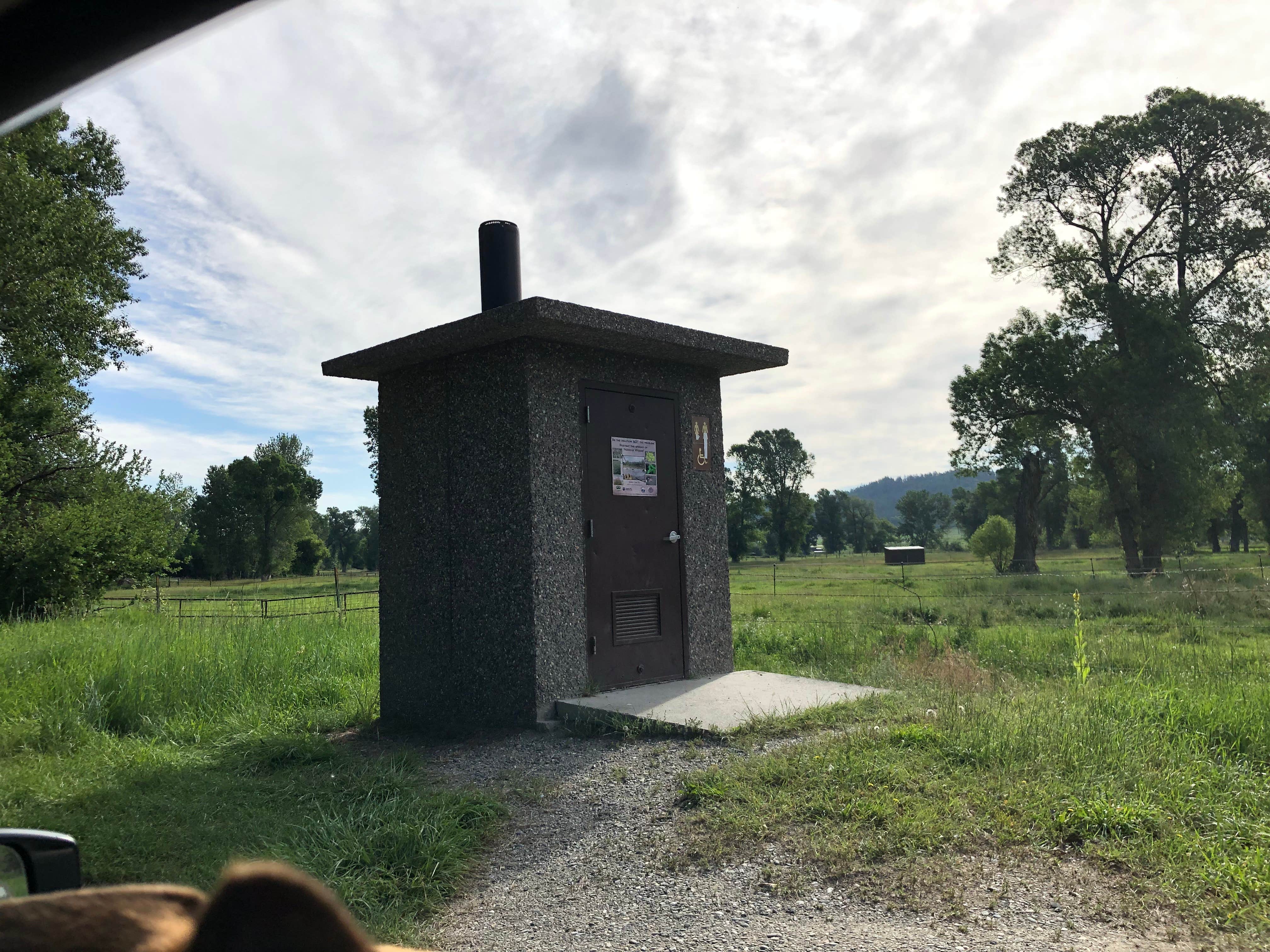 Camper-submitted photo at Swinging Bridge Fishing Access Site - TEMPORARILY CLOSED near Fishtail, MT