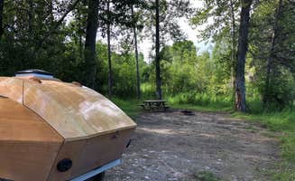 Art S.'s photo of tent camping at Swinging Bridge Fishing Access Site - TEMPORARILY CLOSED near Pryor, MT