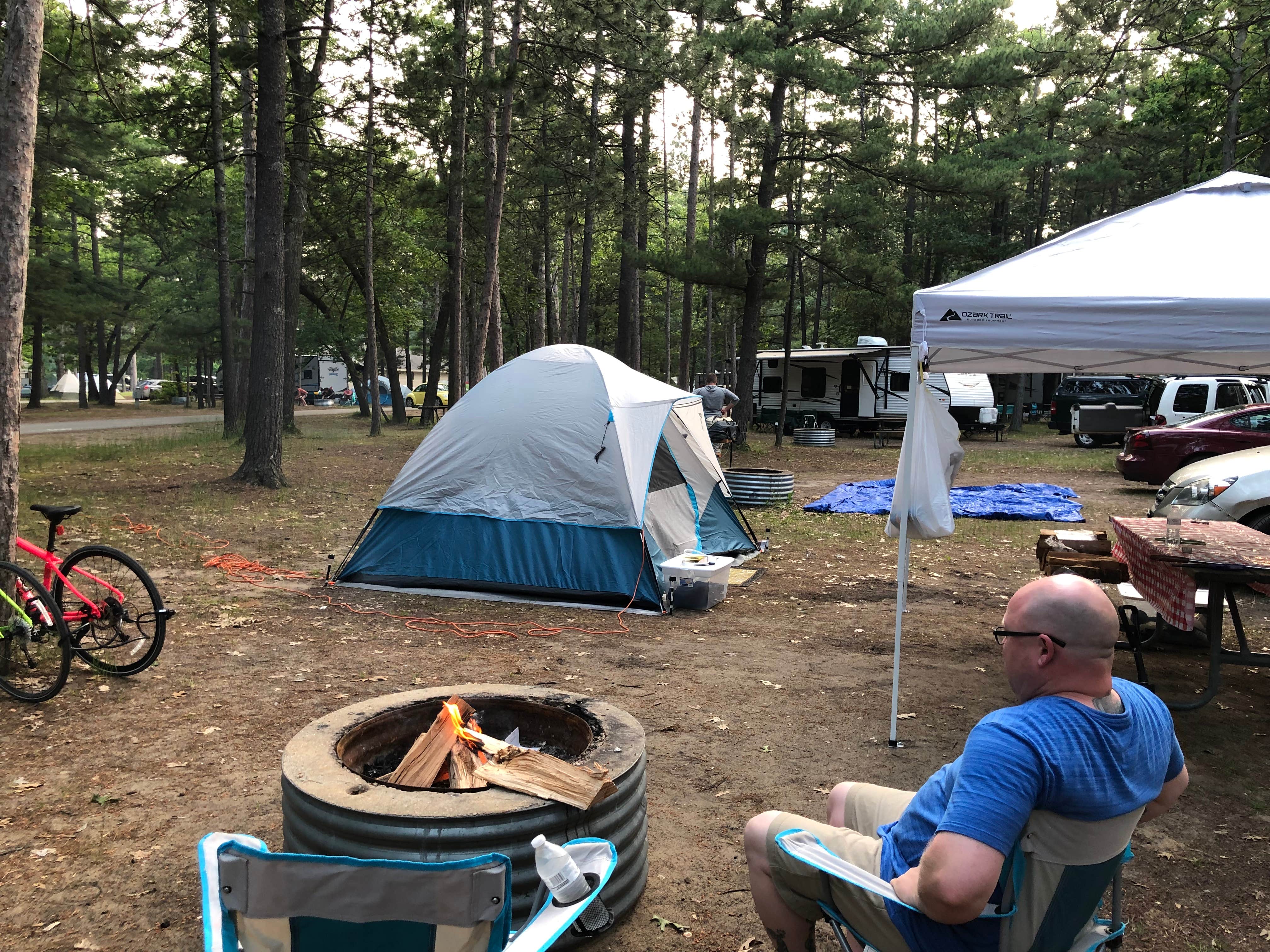 Mary B.'s photo at Traverse City State Park Campground near Traverse City, MI